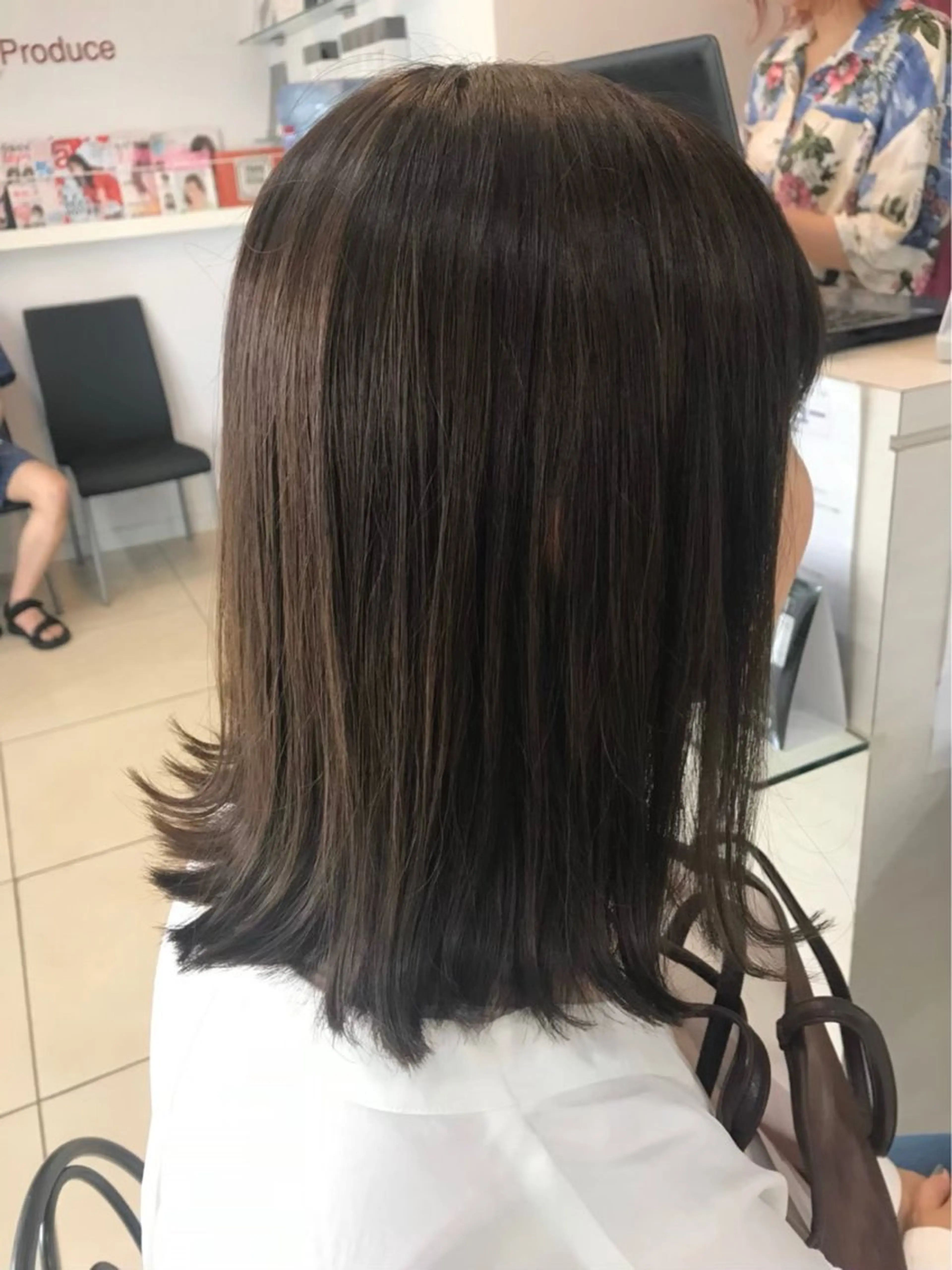 ミディアム [髪質改善カラー] 佐藤唯花🦋のヘアスタイル