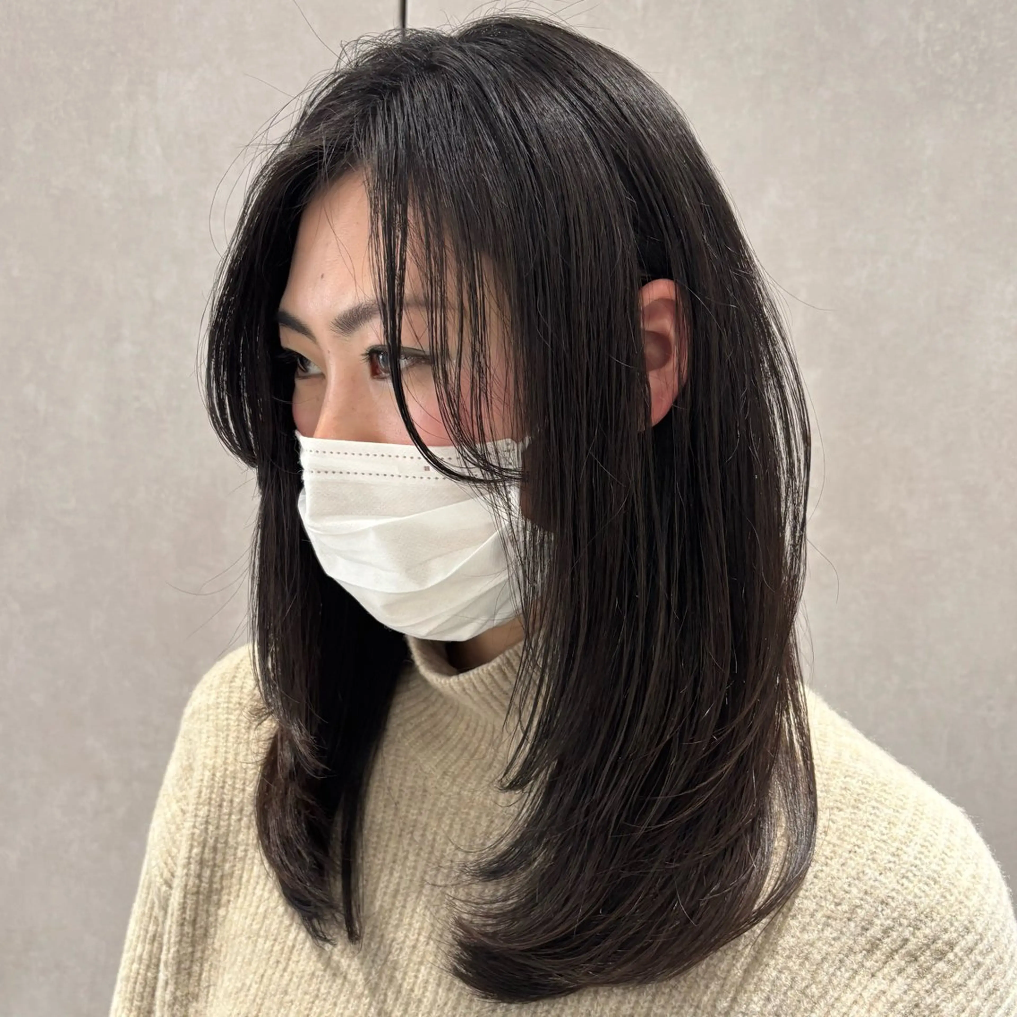 セミロング 🩵似合わせカット/ カラー/あさか 🩵のヘアスタイル