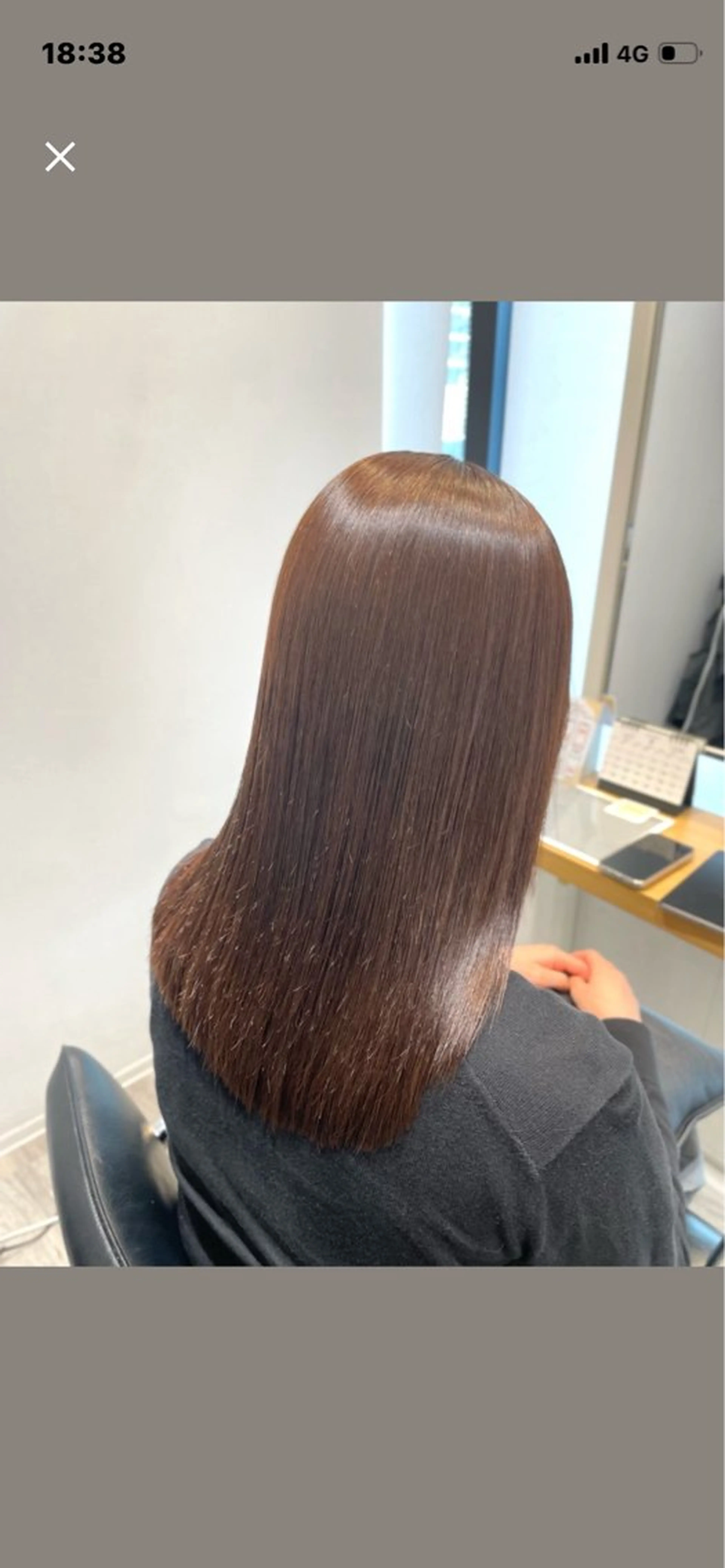 セミロング セミロングパーマ 縮毛矯正 縮毛矯正 新宿/透明感カラー/ 赤み消し/彩乃のヘアスタイル