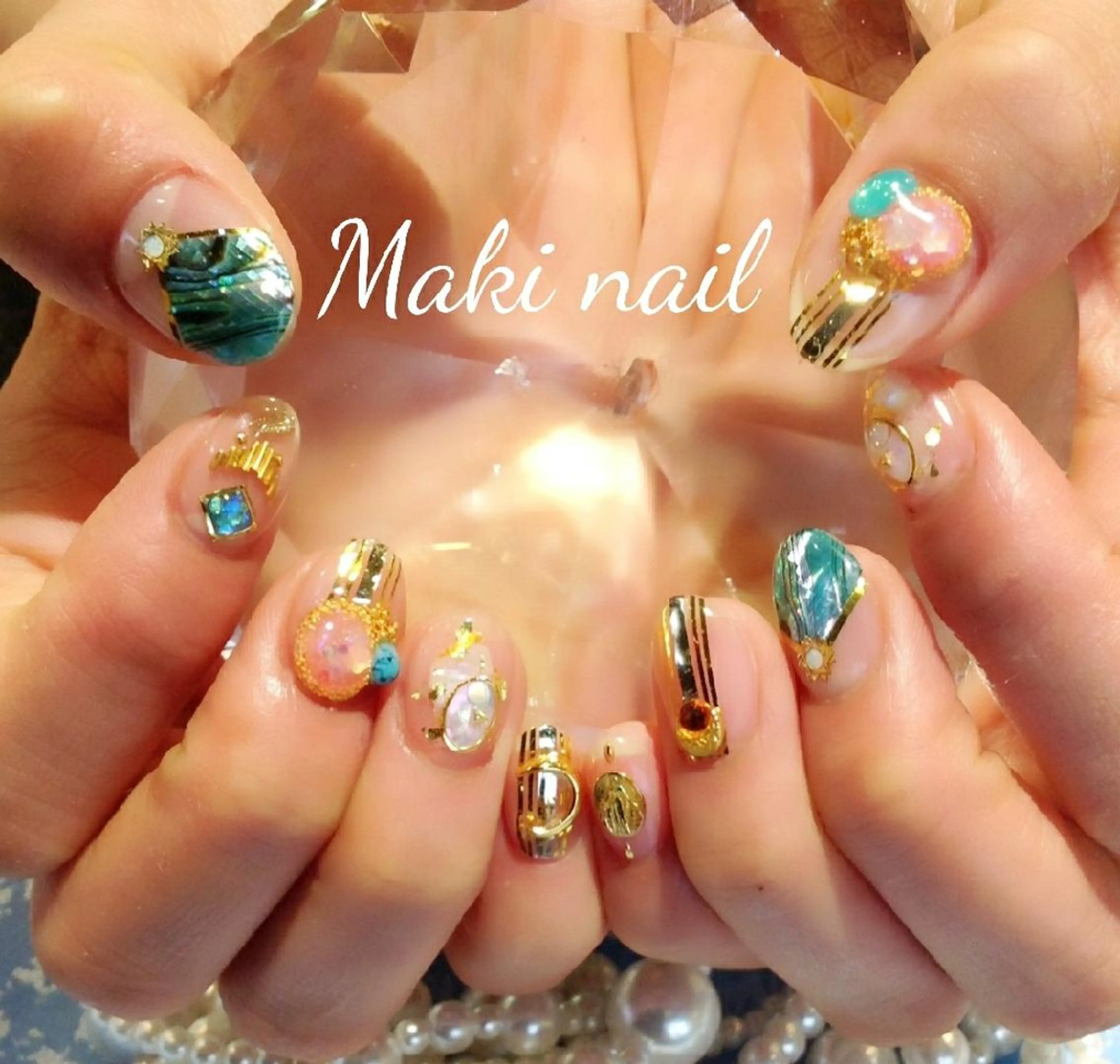 ネイル ショート ジェルネイル   MAKI NAILのネイルデザイン