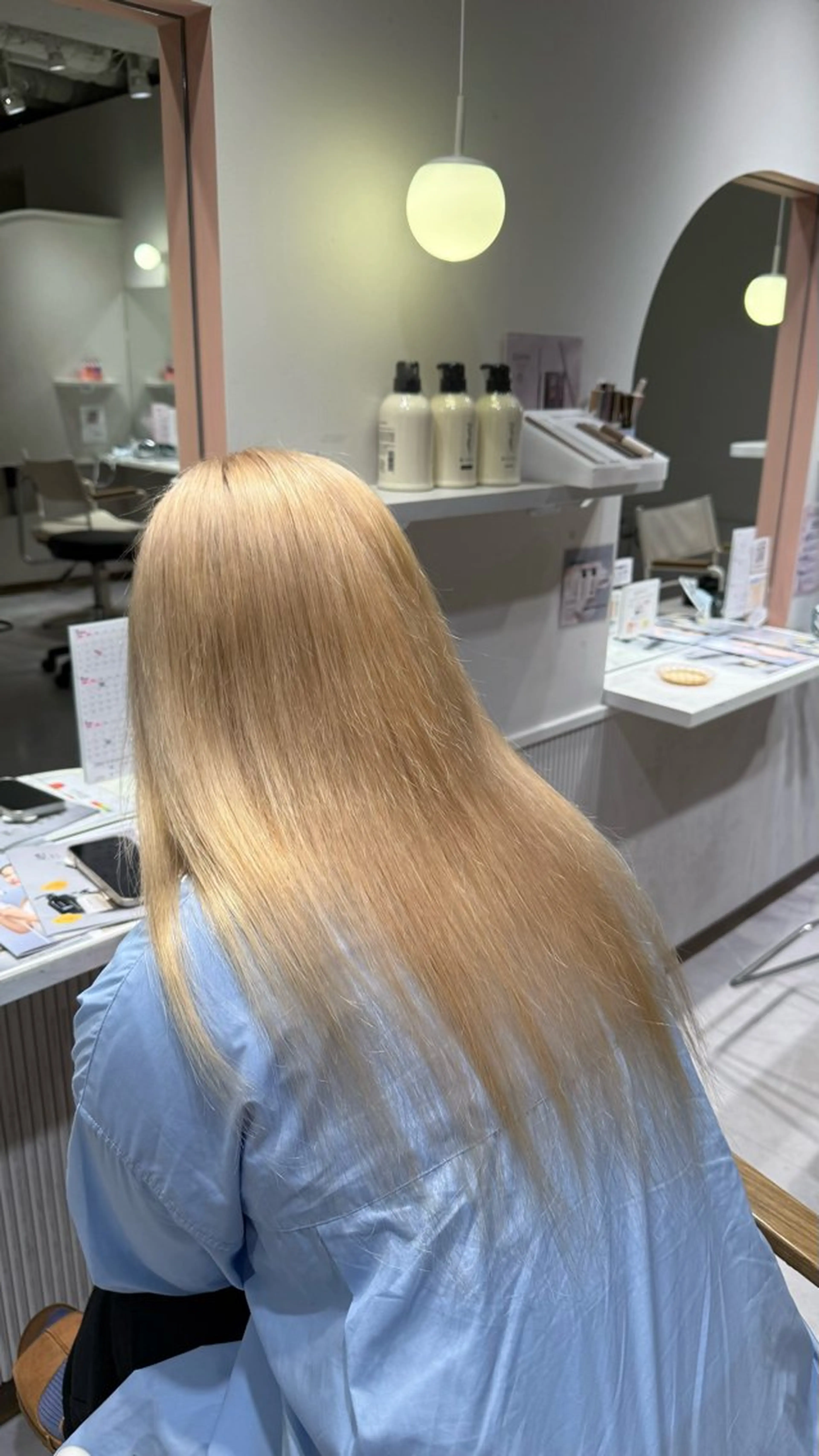 カラー ヘアカラー 暖色カラー/艶髪/ 韓国/ひなのヘアスタイル