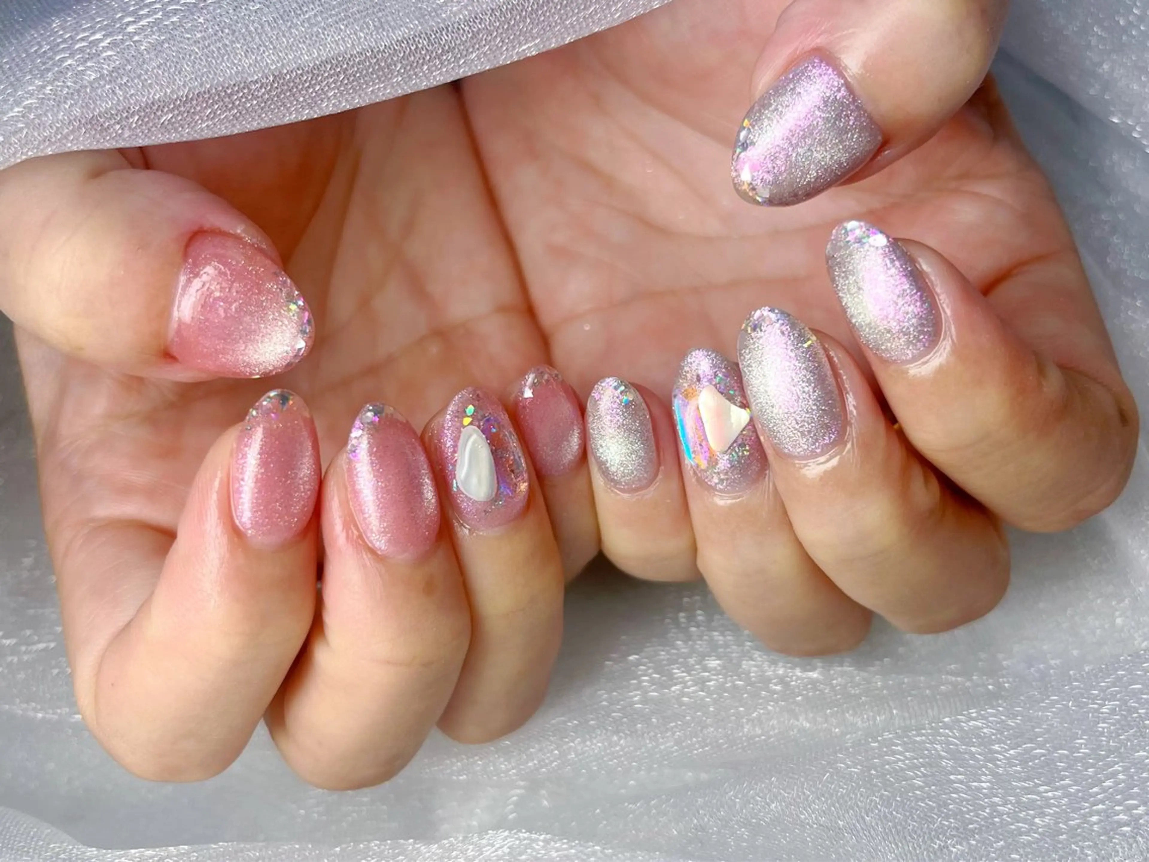 ネイル ハンドネイル Queennail 北堀江Yumiのネイルデザイン