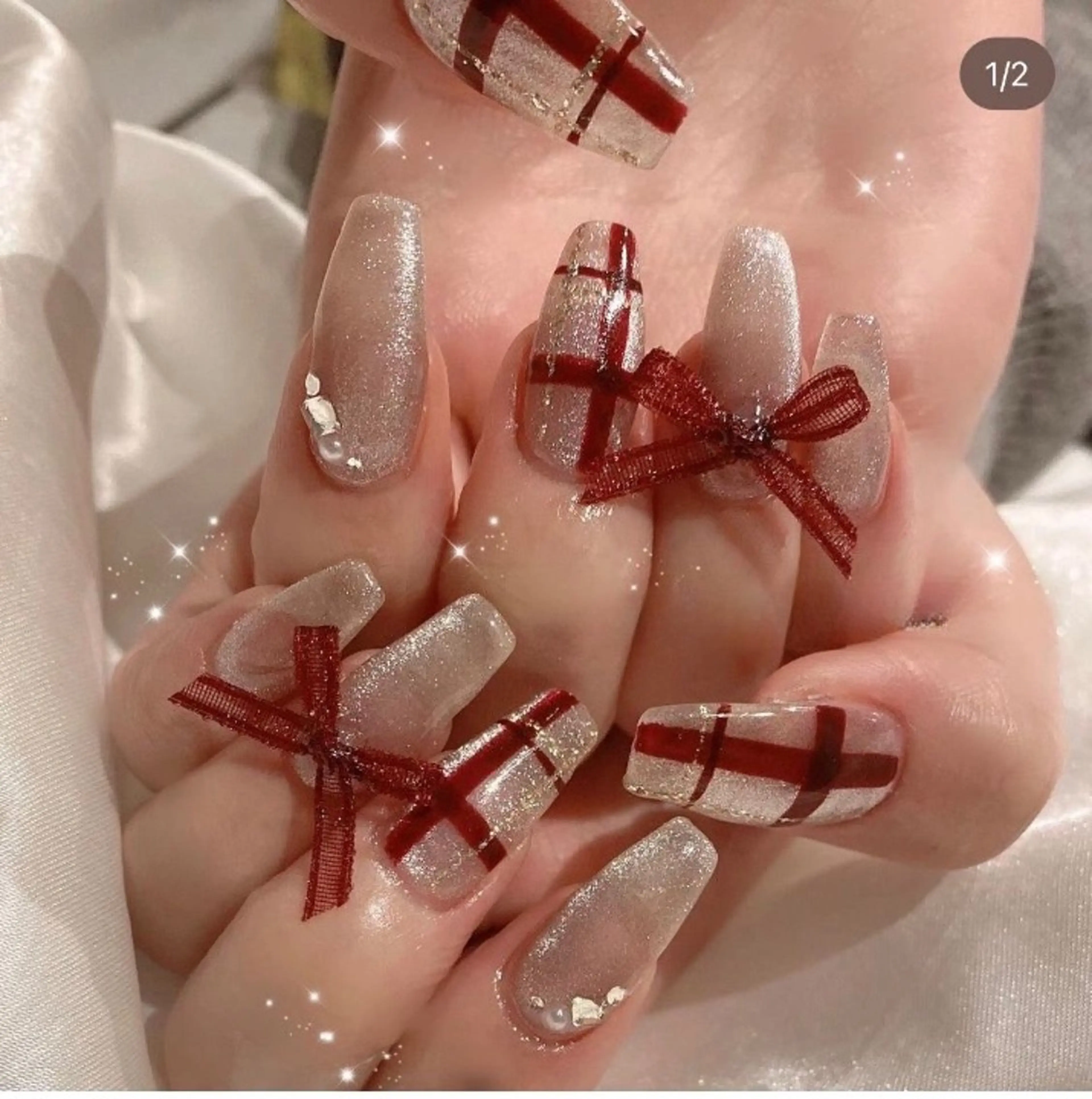 カラー グラデーションカラー ピンクカラー ハンドネイル AIN Nailのネイルデザイン