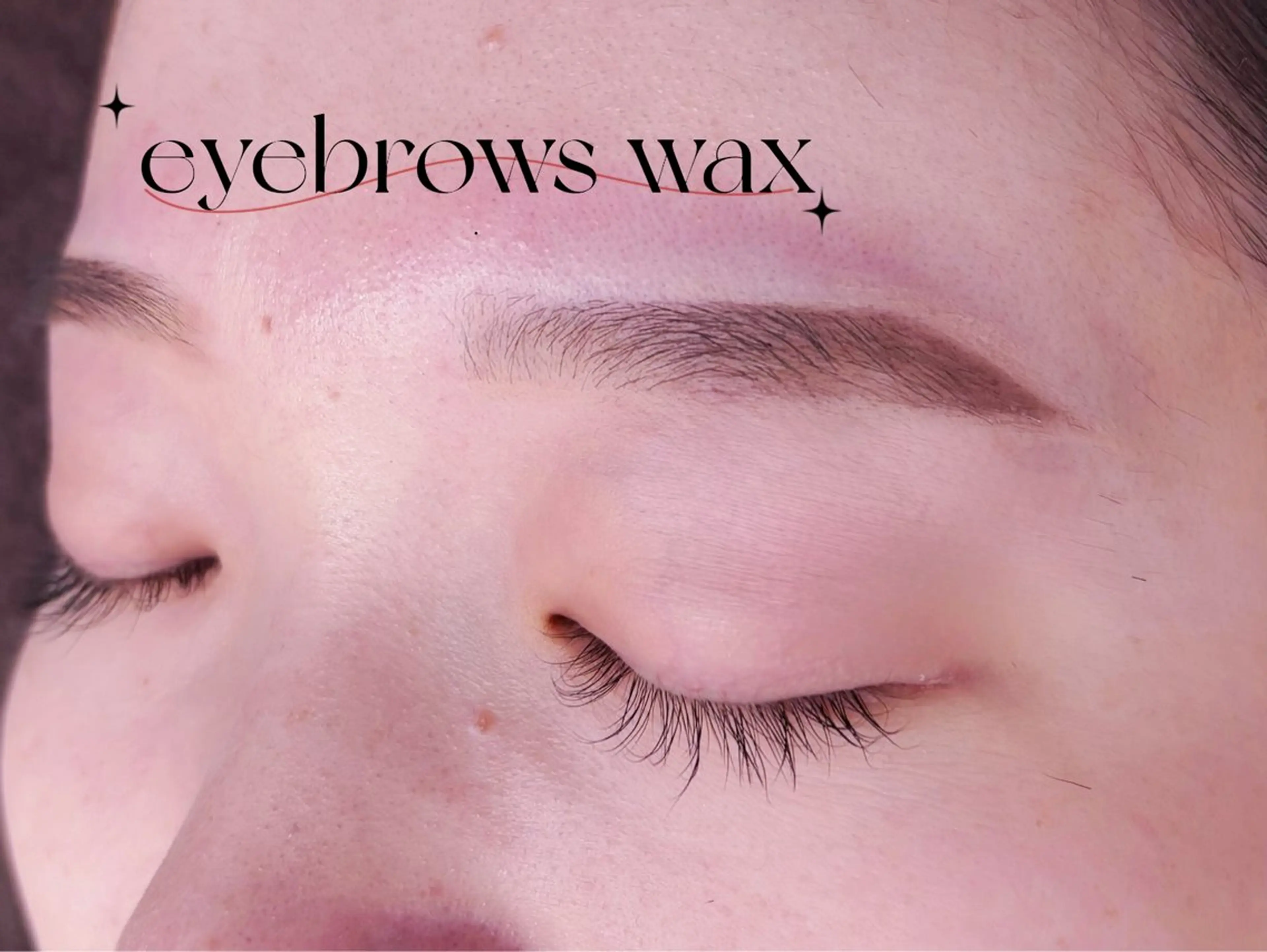 アイブロウ 眉毛ワックス脱毛 ワックス脱毛 眉カット その他(アイブロウ) 束感👀エクステ 🍒Izumi👀のマツエク・マツパデザイン