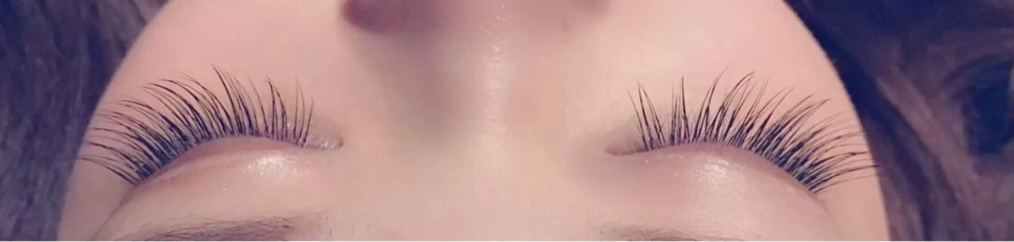 マツエク・マツパ 最高級人毛 100%エクステ茉央のヘアスタイル