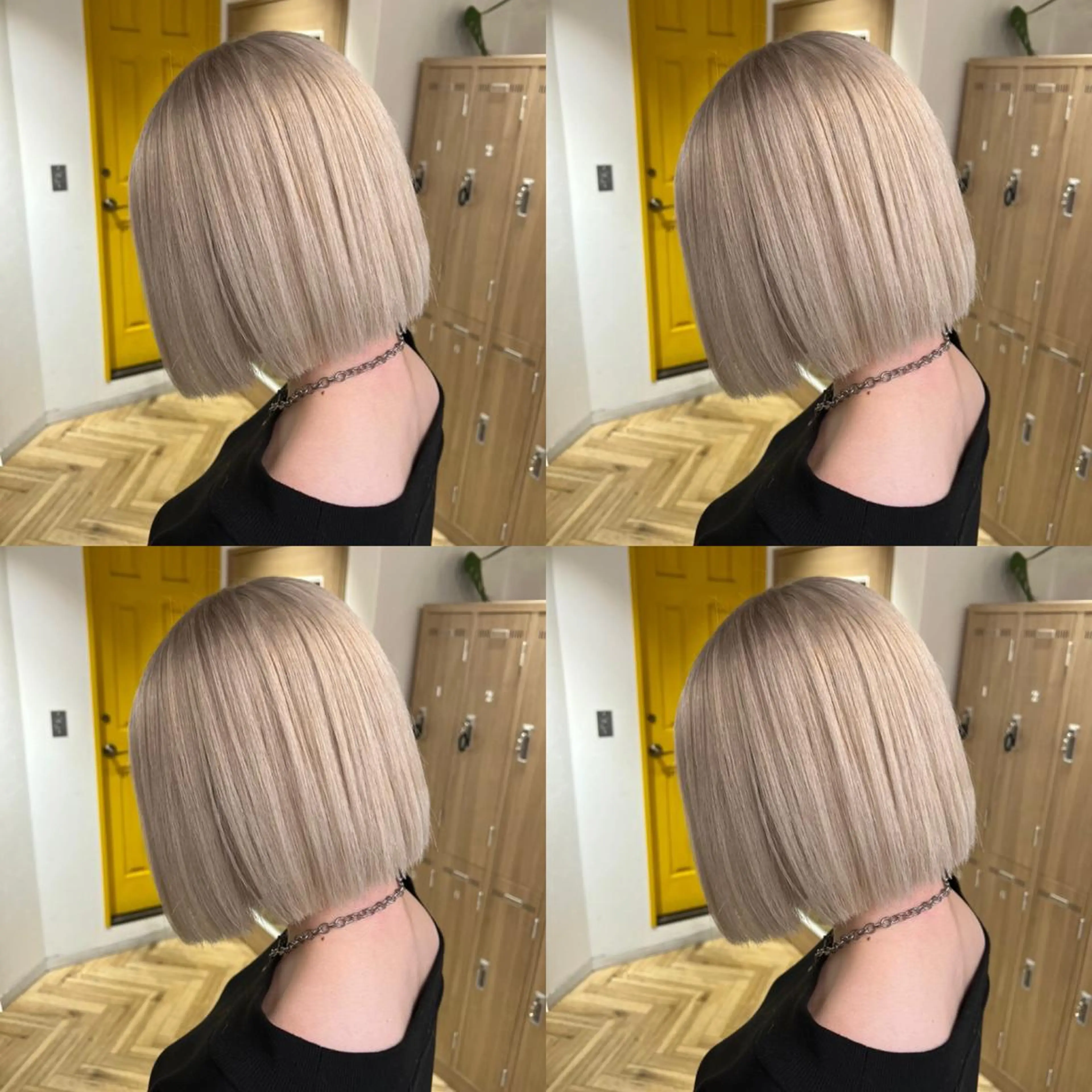 ショート カラー ベージュカラー ホワイトベージュ ヘアカラー トリートメント ✨髪質改善✖︎顔周り レイヤー✨ナカムラのヘアスタイル