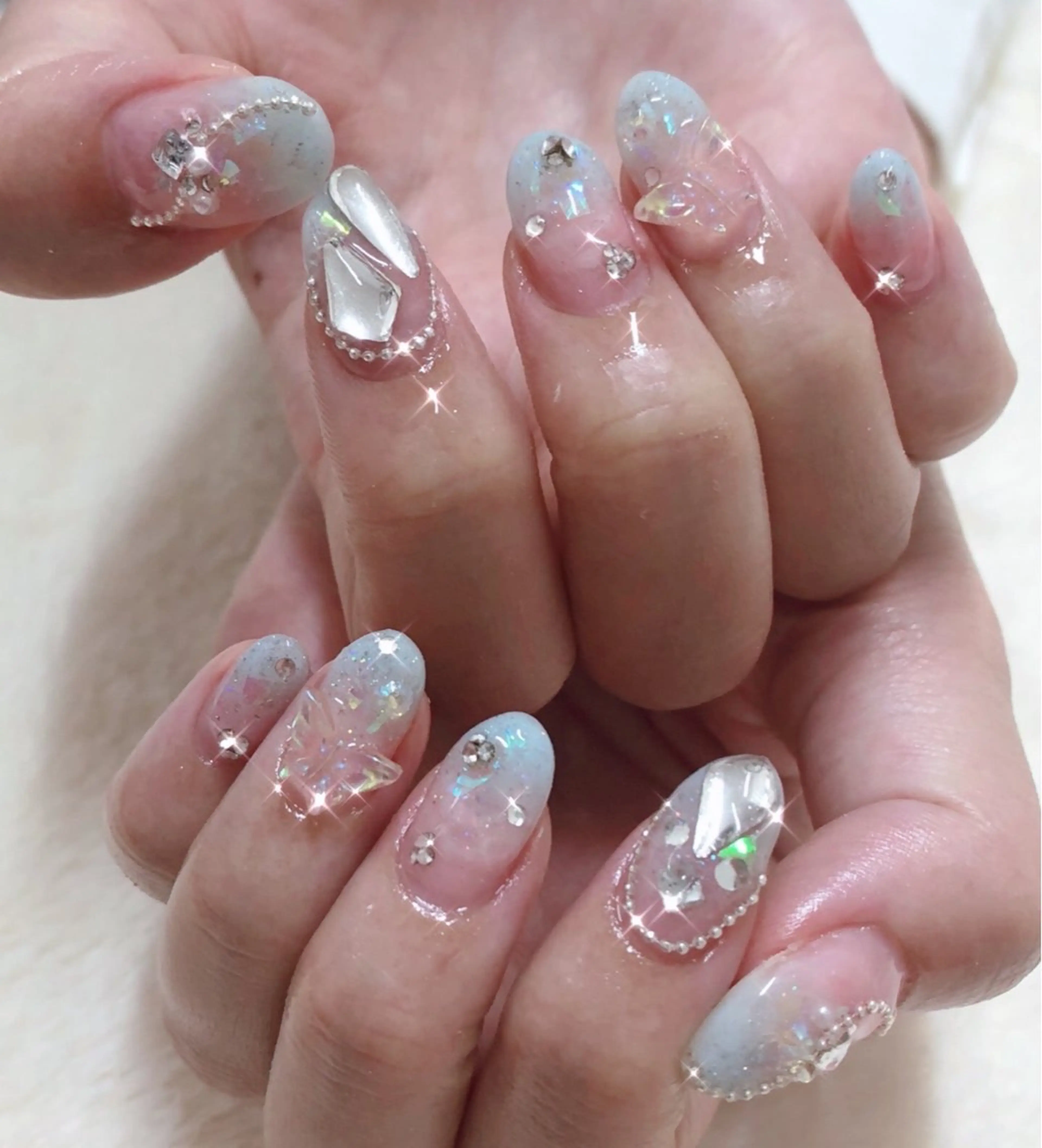 ネイル フットネイル ジェルネイル 氷ネイル・うるうるネイル 韓国ネイル オフィスネイル 大門浜松町 ネイルのネイルデザイン