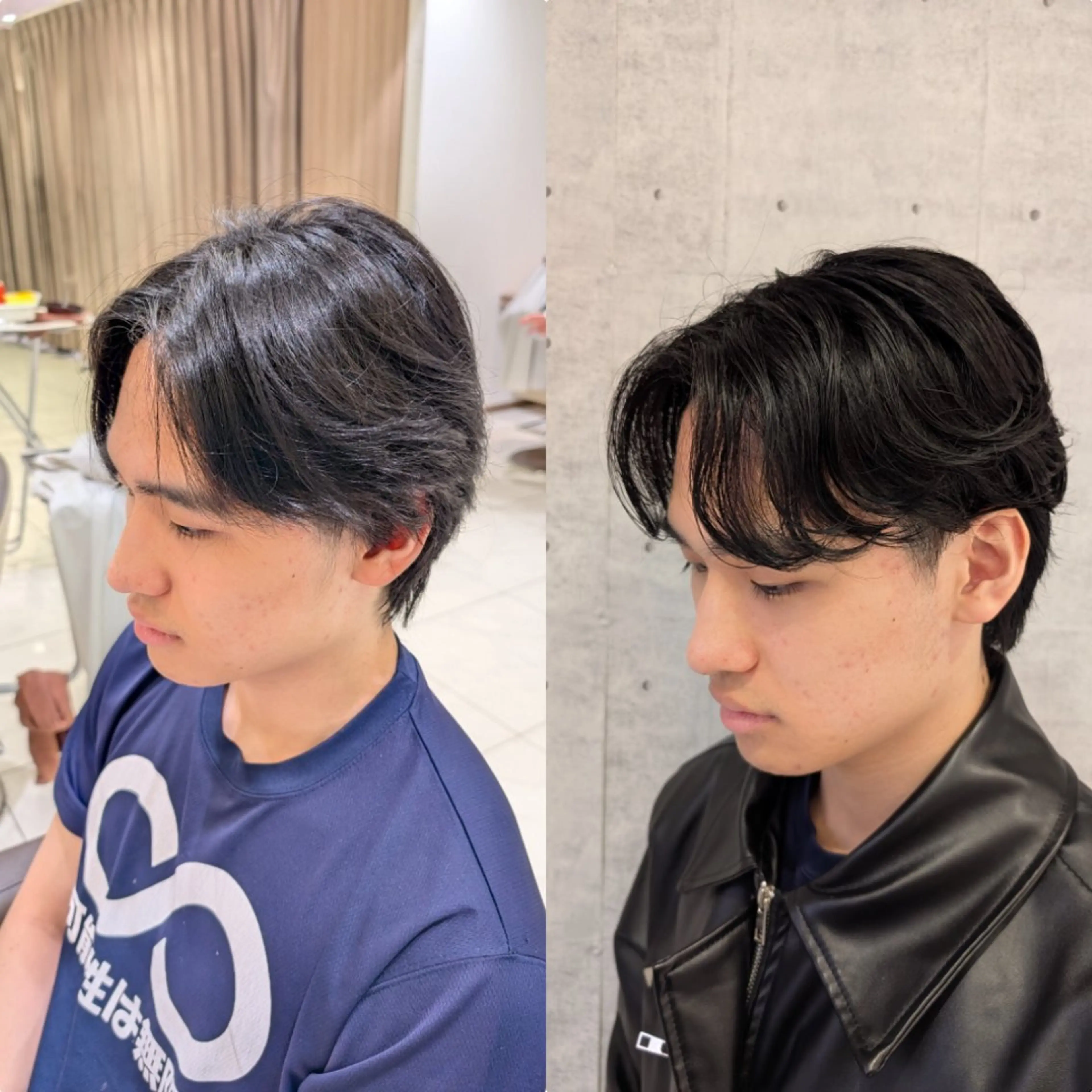 ミディアム ミディアムパーマ 髪質改善 レイヤーカット 縮毛矯正 ツイストパーマ カット パーマ トリートメント ヘッドスパ ヘアセット メンズ特化/パーマ/ ハイライト/稲次のヘアスタイル