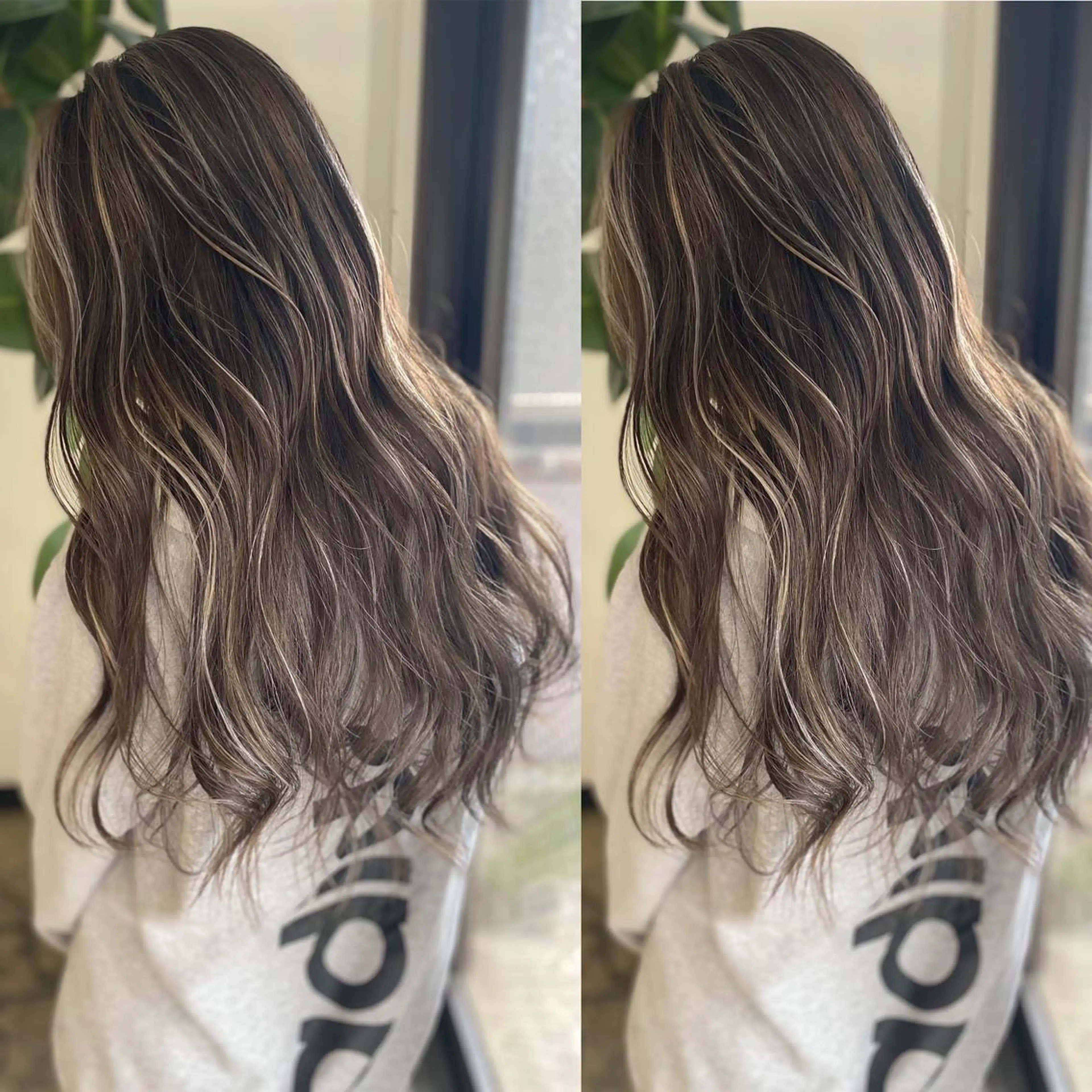 ロング カラー 桜木町駅徒歩5分 ハイライト横浜No1のヘアスタイル