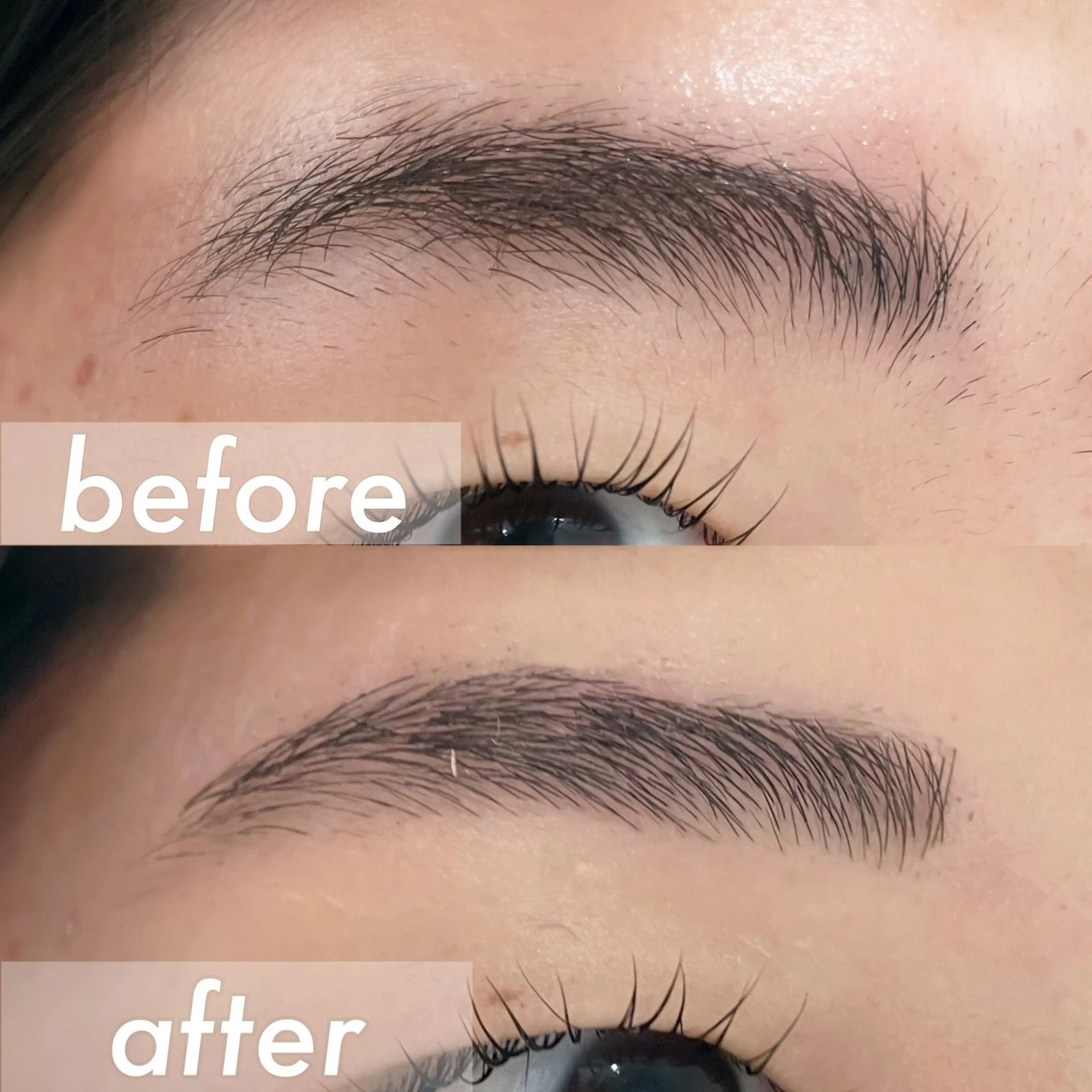 【美眉スタイリング】💞アイブロウwax +アイブロウリフト💞(毛流れ修正)の写真