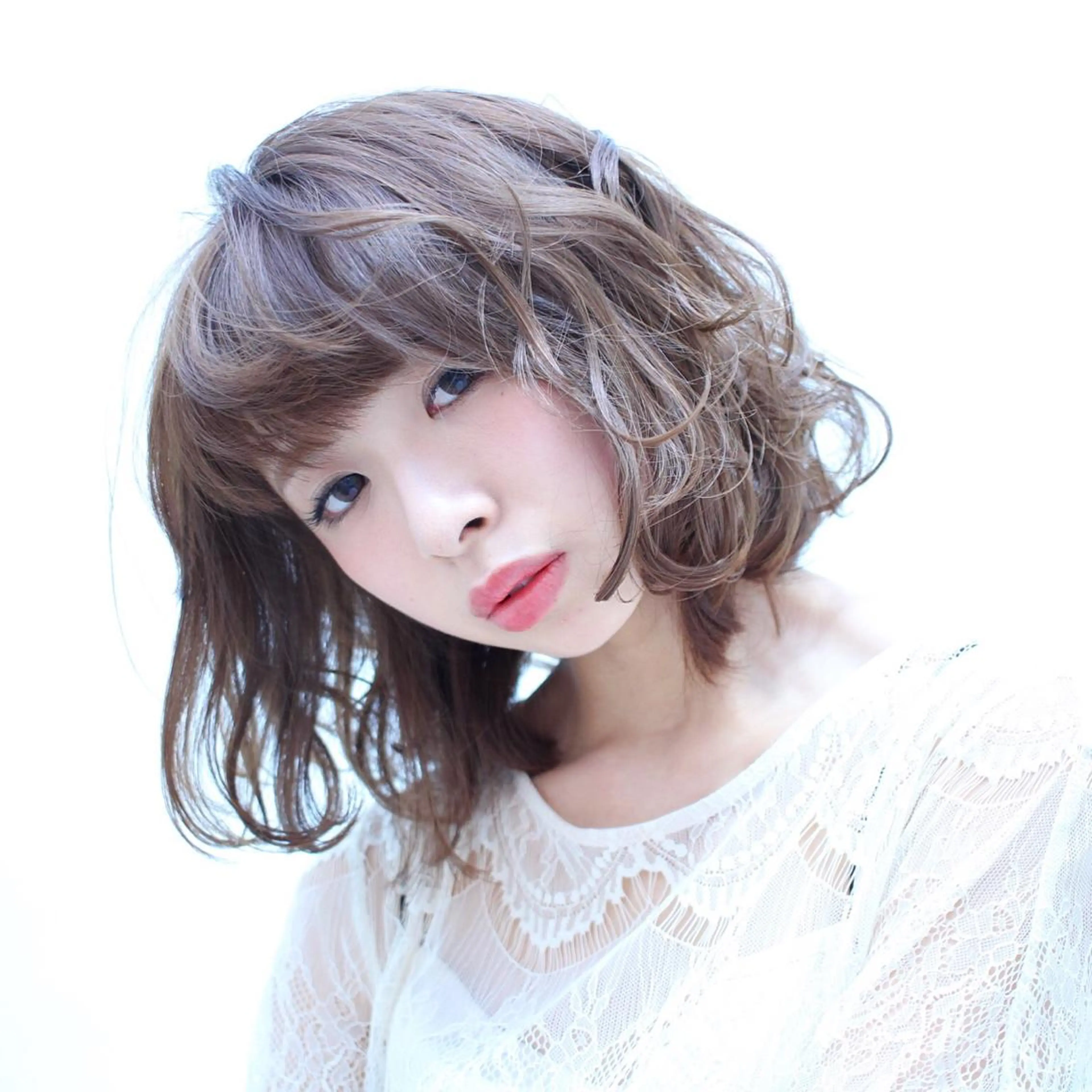 ミディアム 髪質改善 moriのヘアスタイル