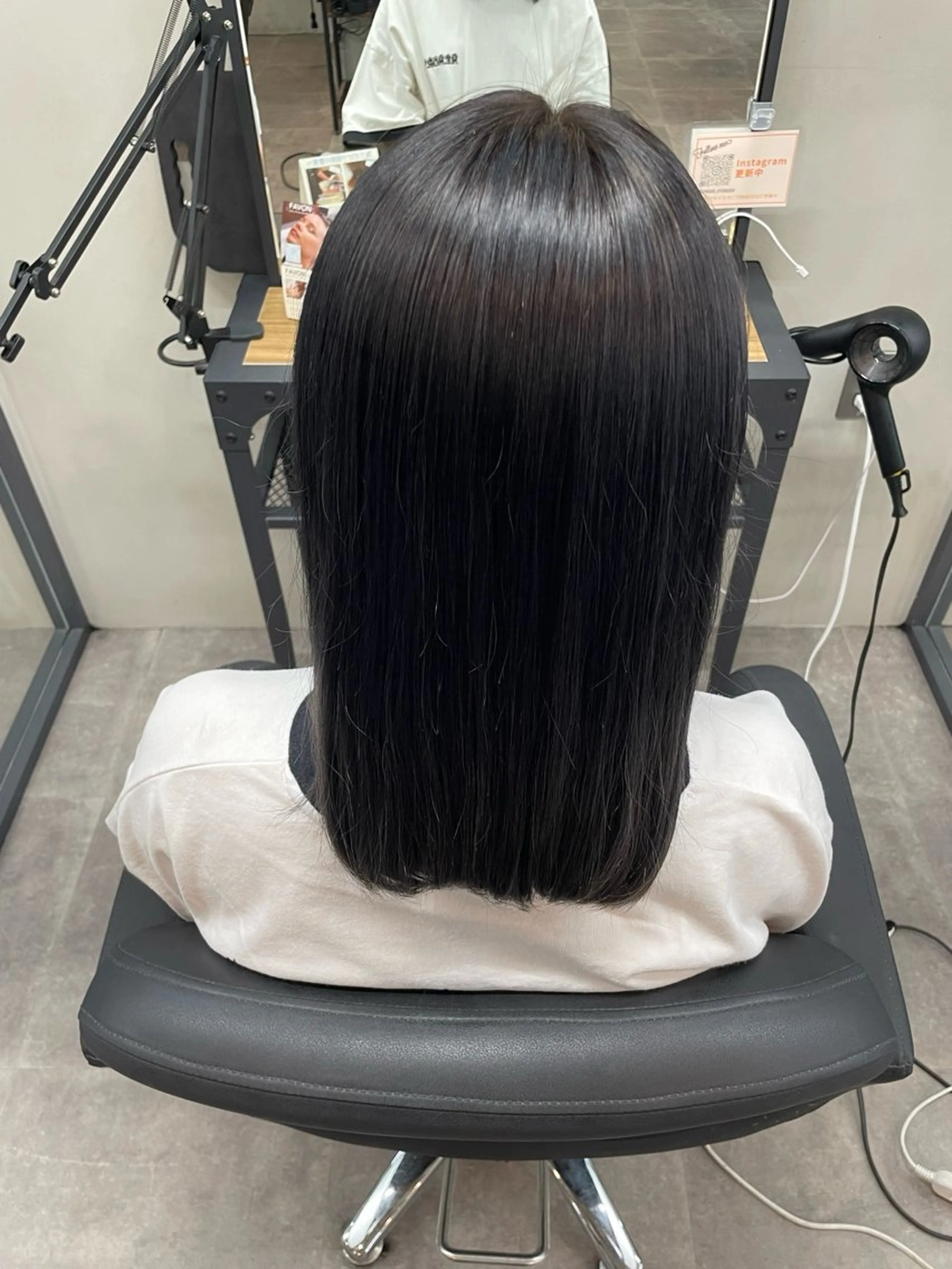 セミロング カラー ヘアカラー トリートメント ALLEN hair /まなのヘアスタイル