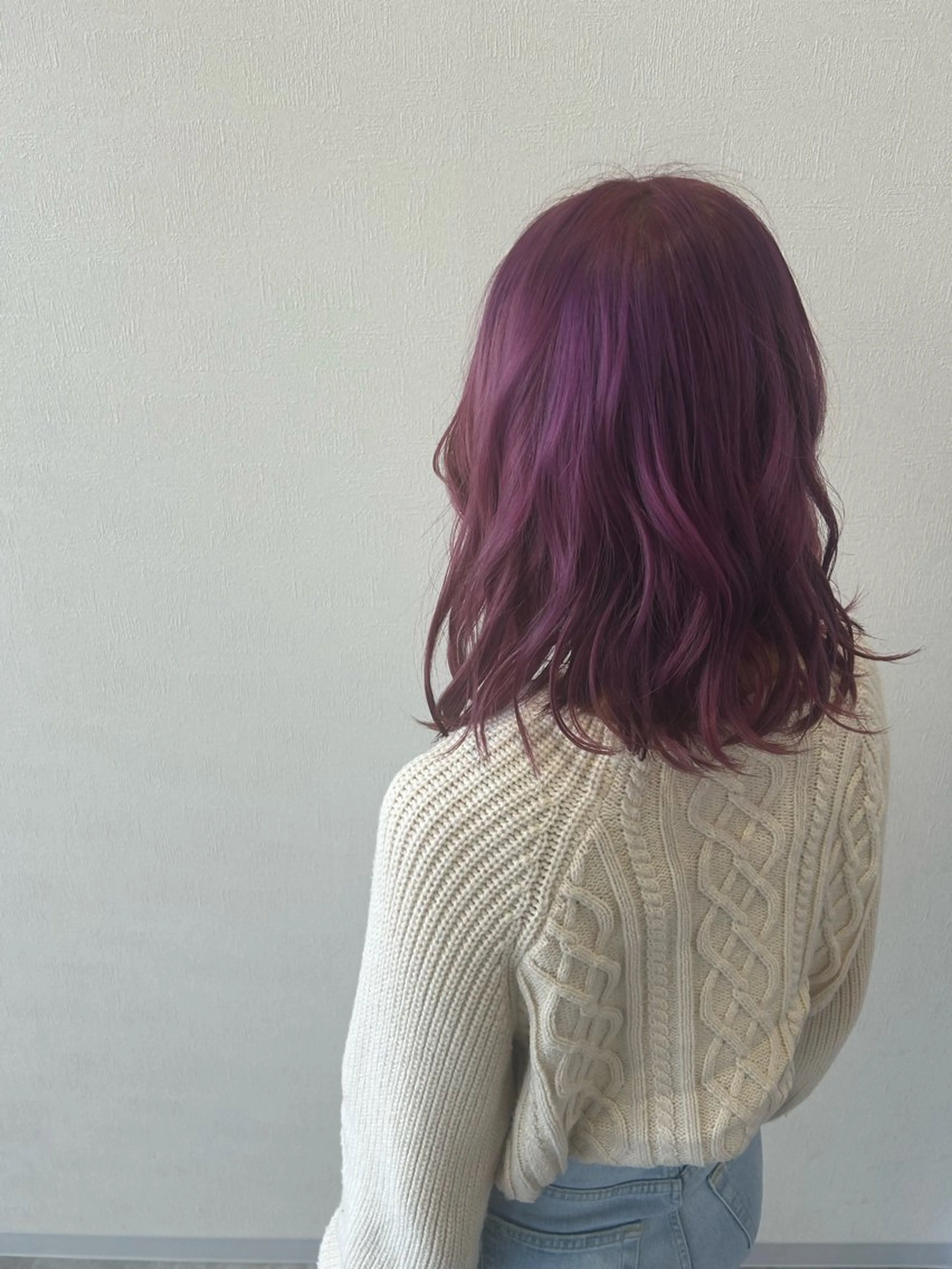 ミディアム ヘアカラー トリートメント SUGAR/ソウ みたけのヘアスタイル