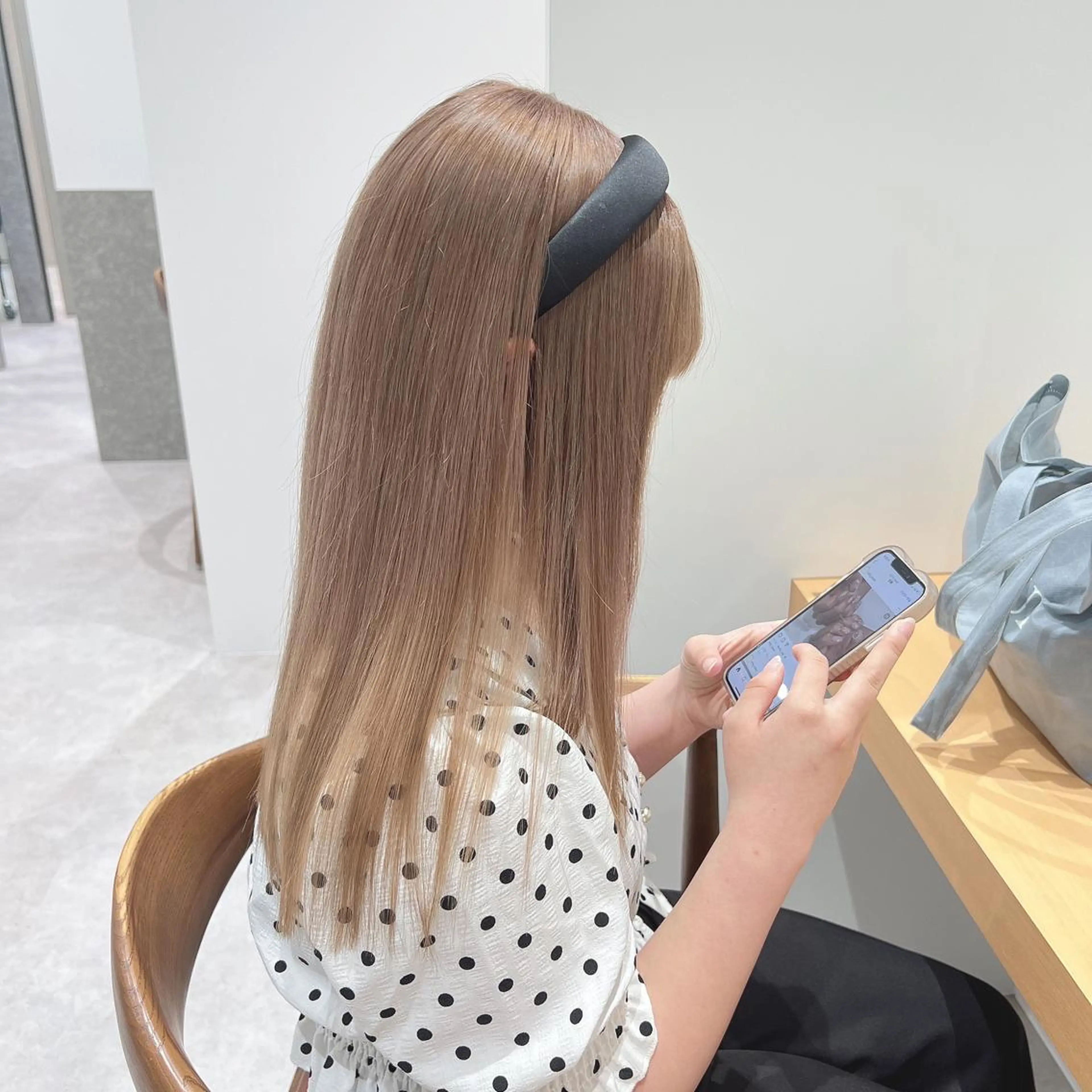 ロング カラー ベージュカラー ミルクティーベージュ マツエクモデル無料 marry 池袋秦のマツエク・マツパデザイン