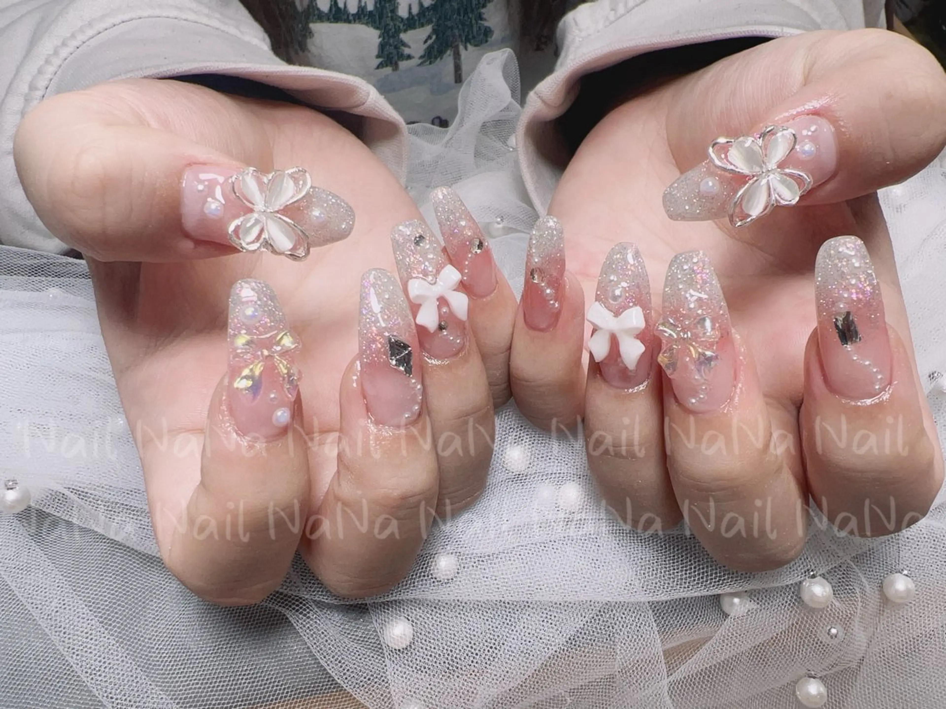 ネイル 持ち込み スカルプネイル ハンドネイル Nail NaNaのネイルデザイン