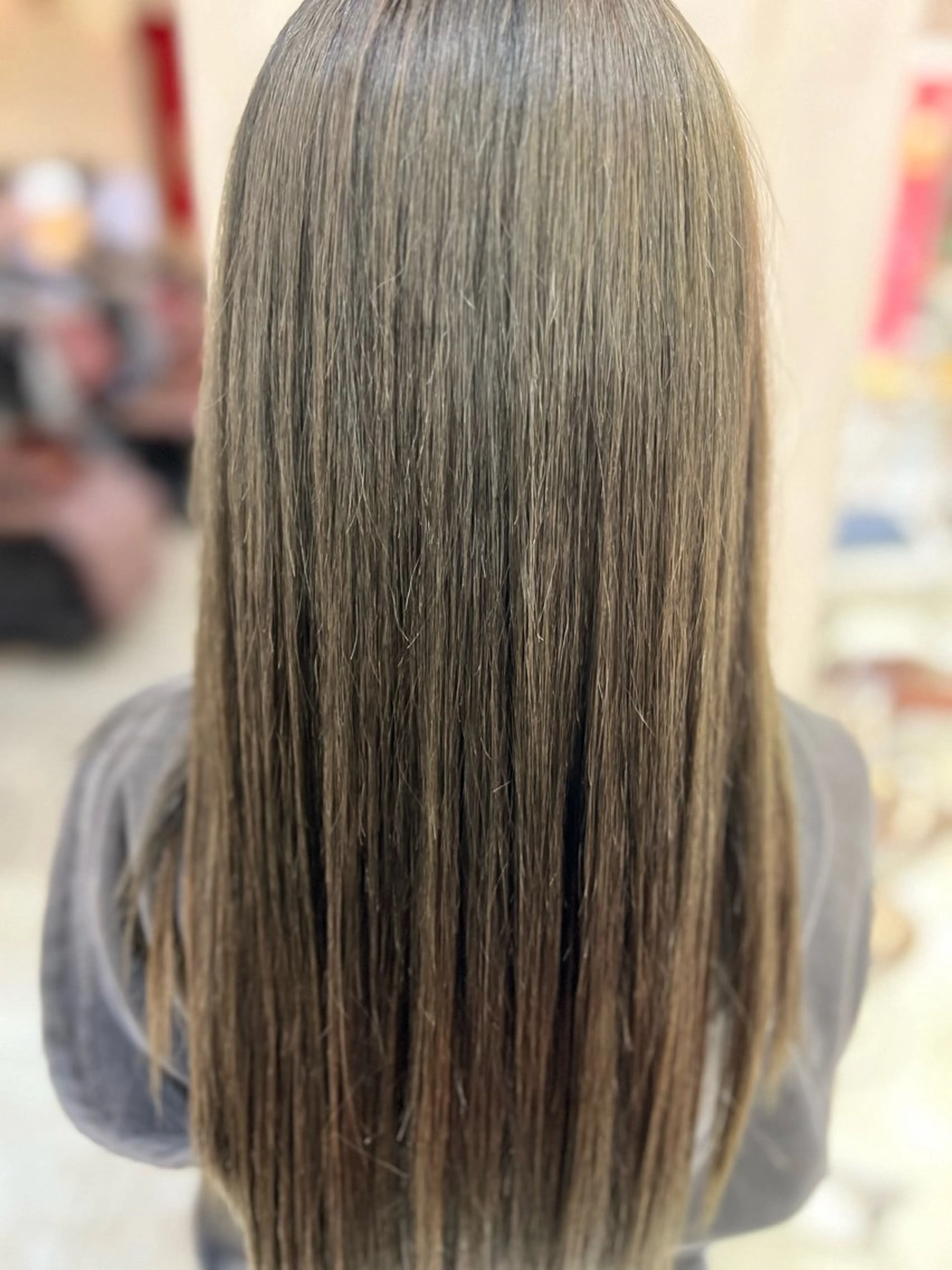 カラー グレージュ オリーブグレージュ オリーブグレー yu. 🐺のヘアスタイル
