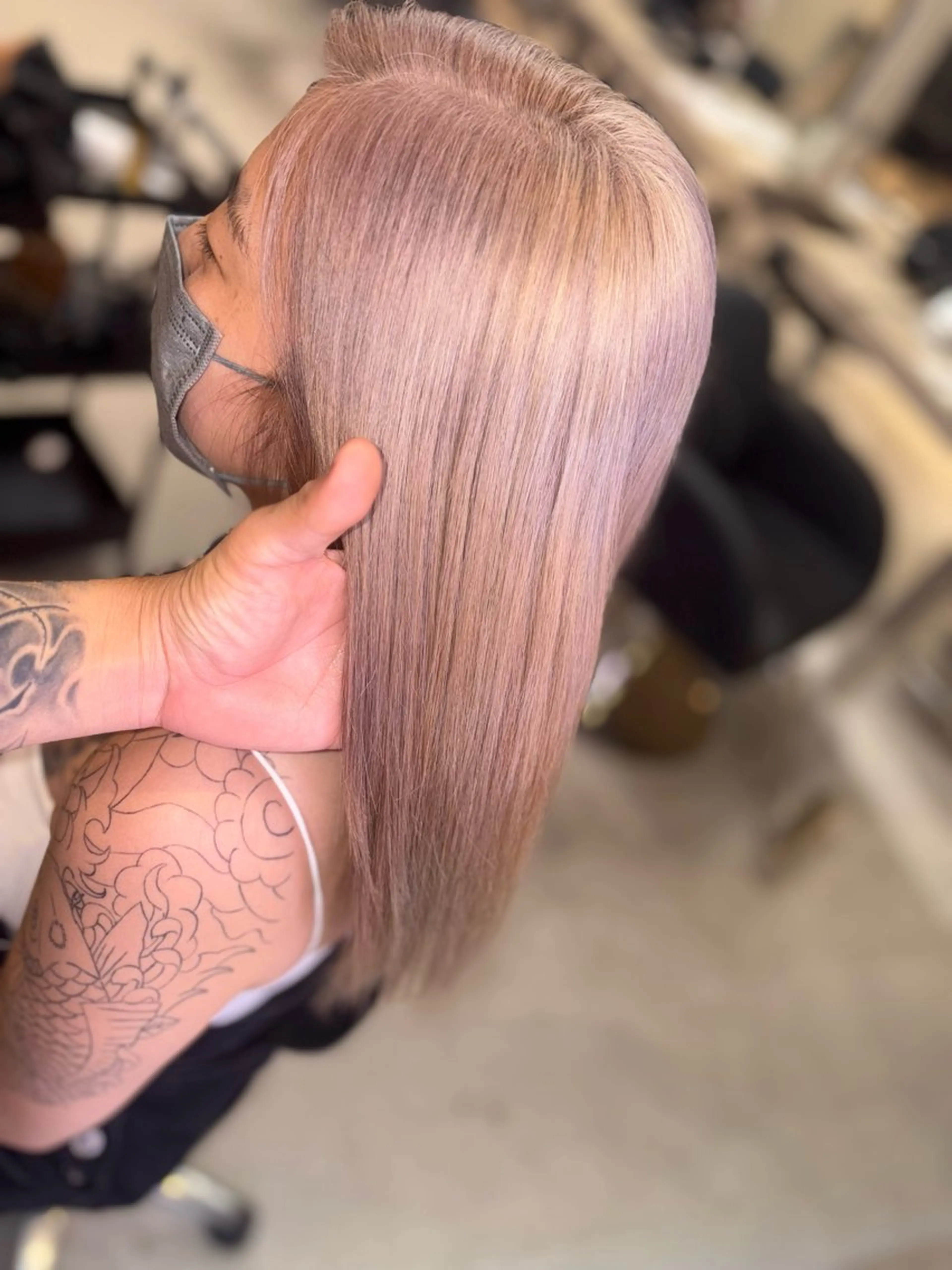 カラー 東 凱斗のヘアスタイル