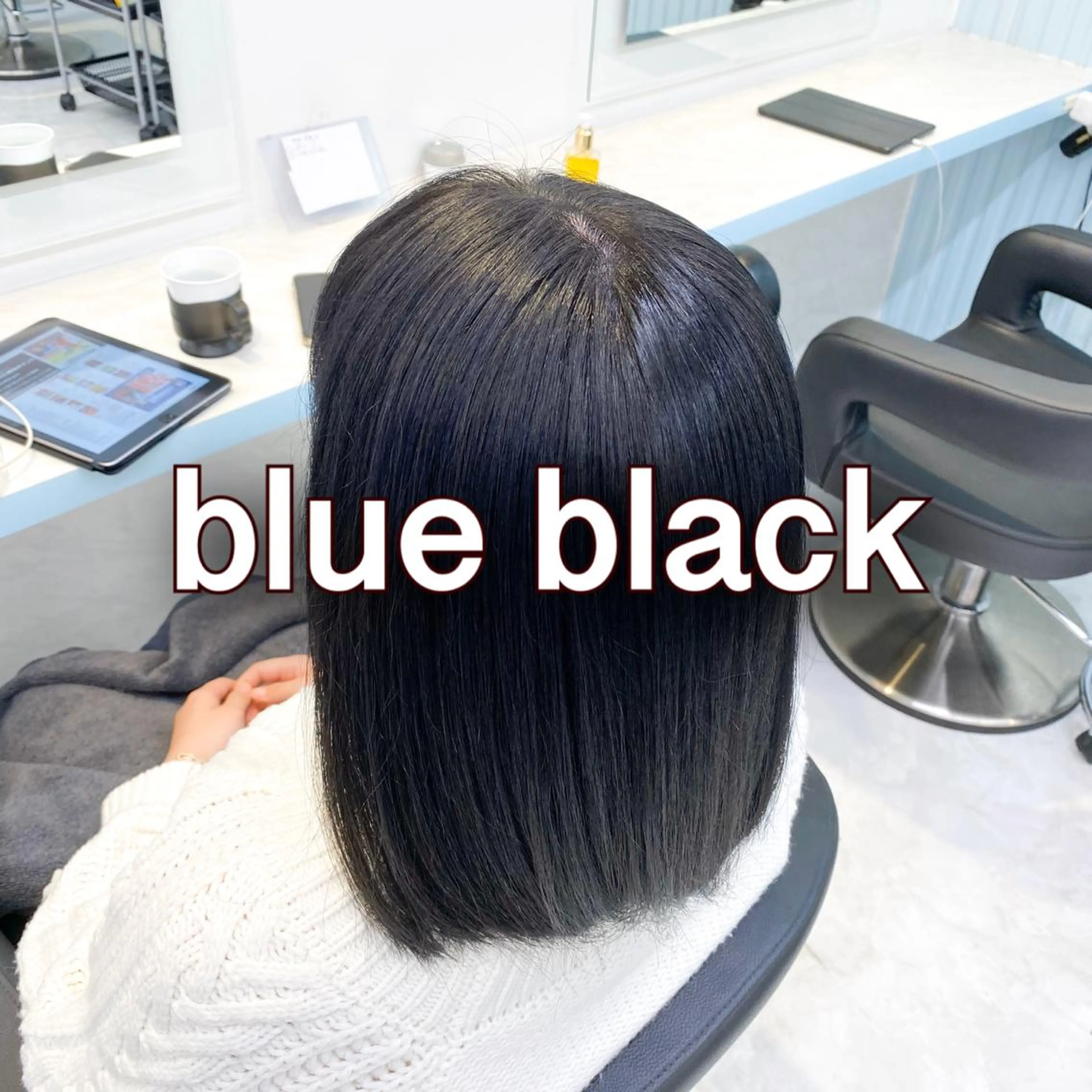 セミロング カラー ヘアアレンジ 💖韓国ヘアの匠 💖TAKUMI💖のヘアスタイル