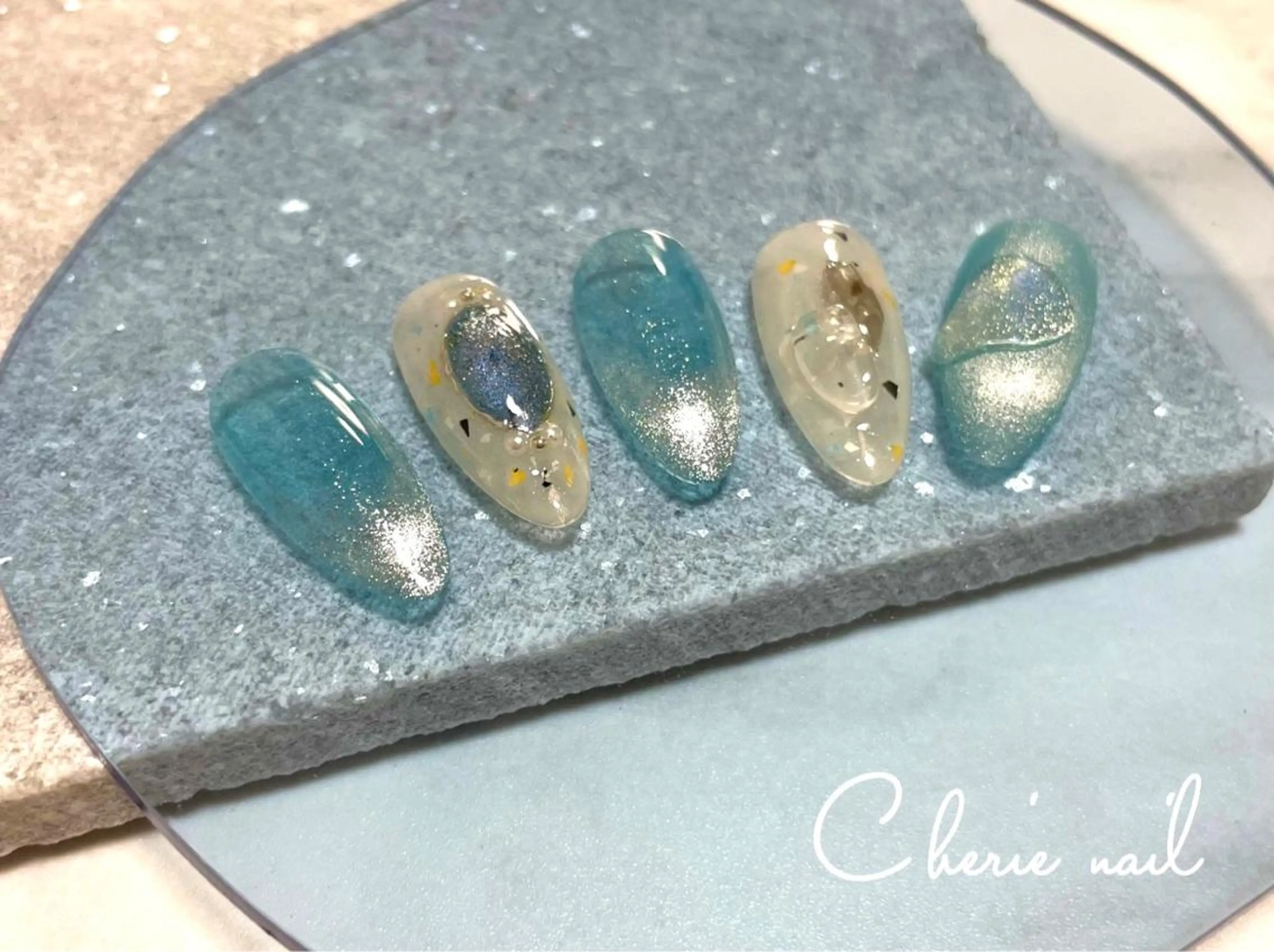 ネイル ハンドネイル Cherienail yunaのネイルデザイン