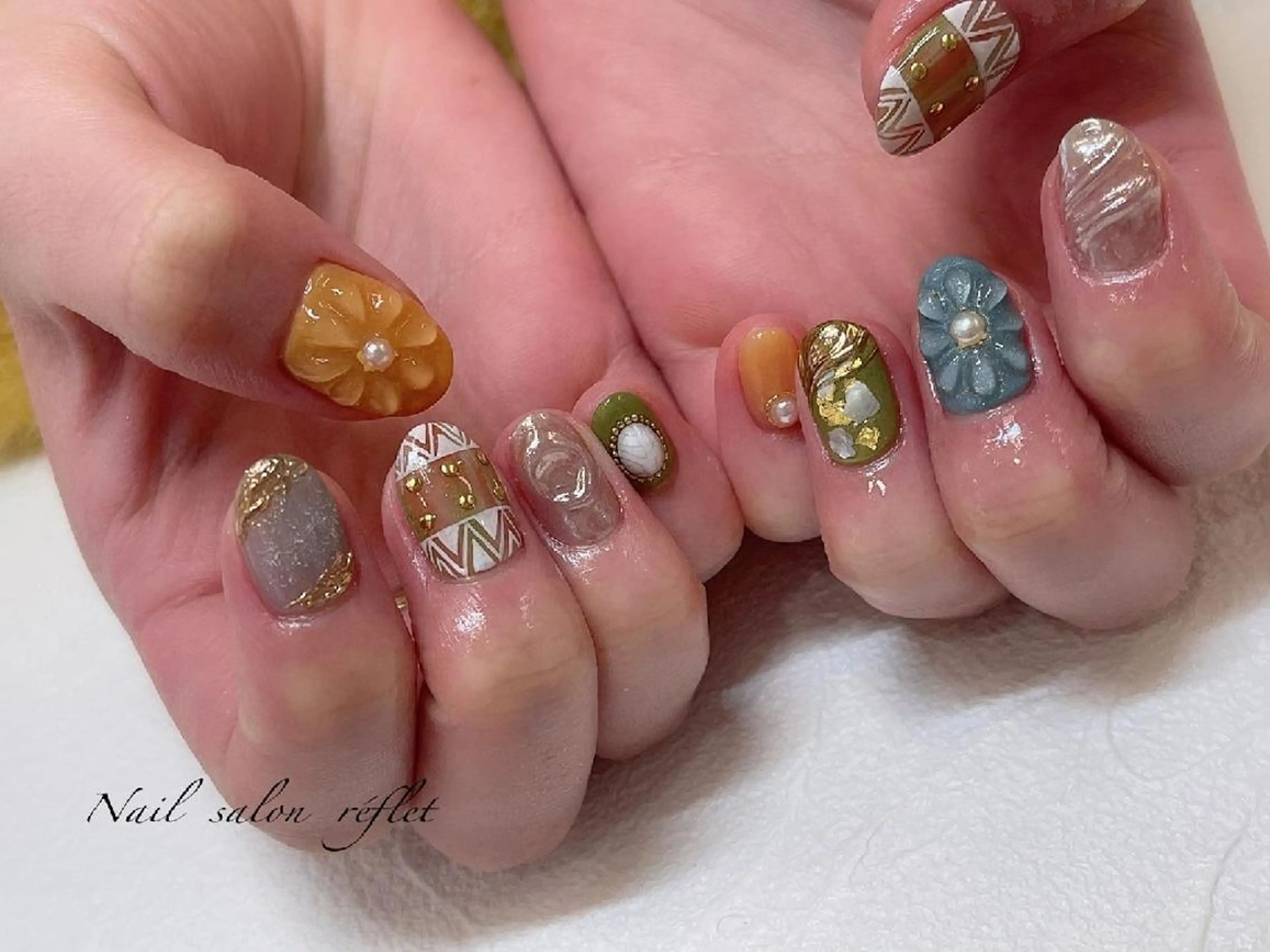 ネイル ハンドネイル Nailsalon Lebelのネイルデザイン