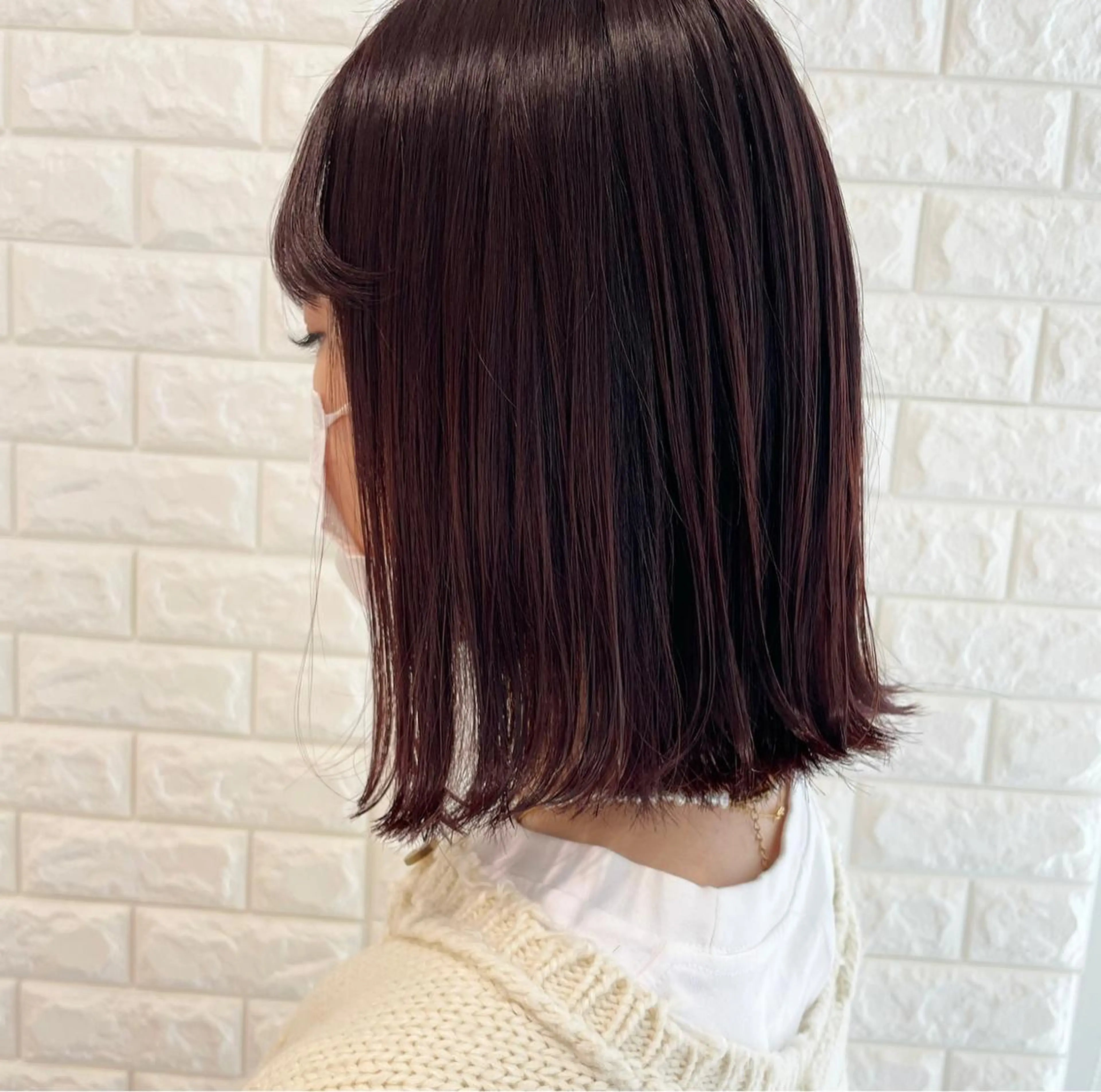 ショート カラー カット ヘアカラー トリートメント 山口 莉奈のヘアスタイル