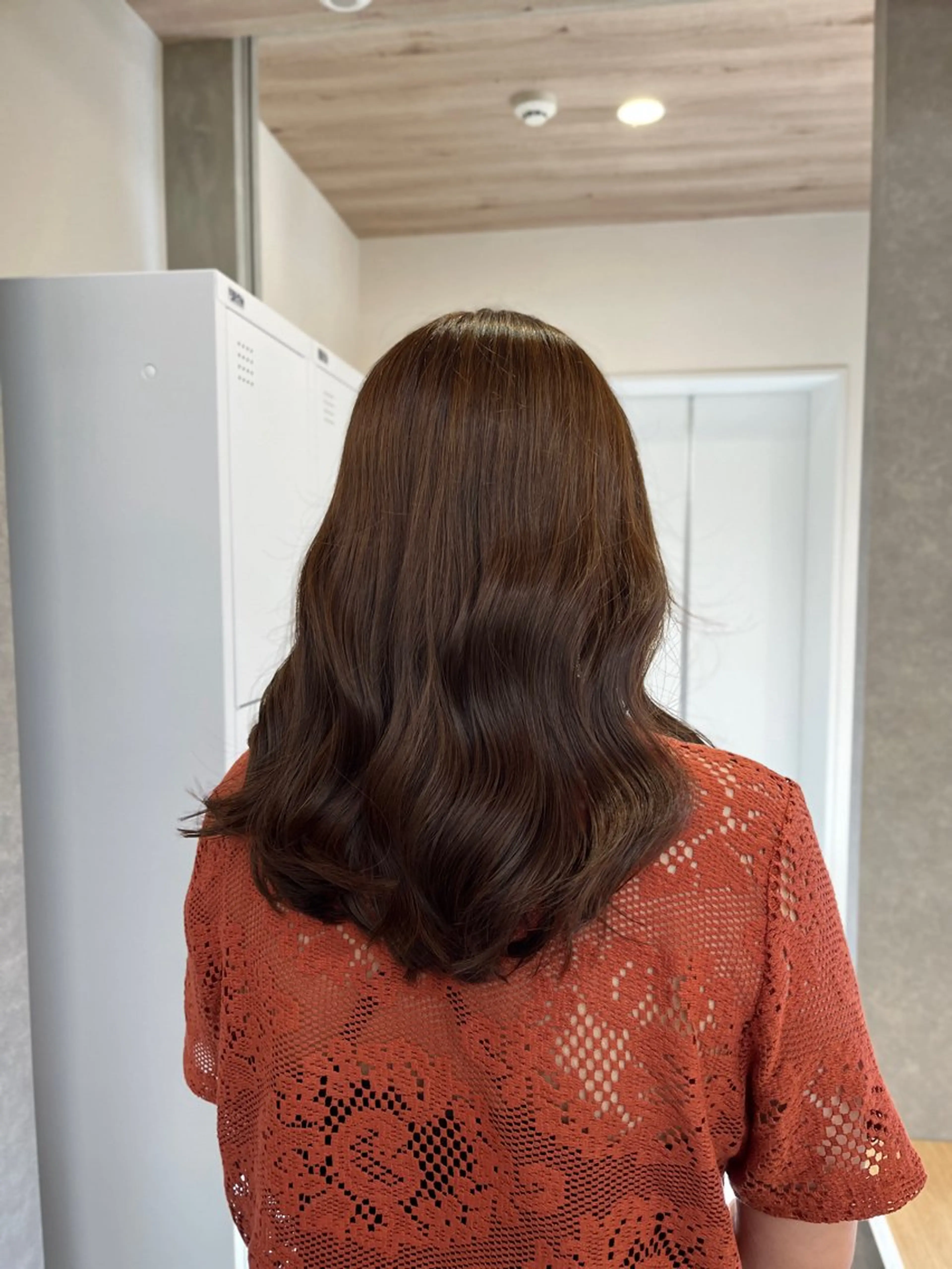 セミロング カット ヘアカラー トリートメント BASSA立川🌱 Bitouのヘアスタイル