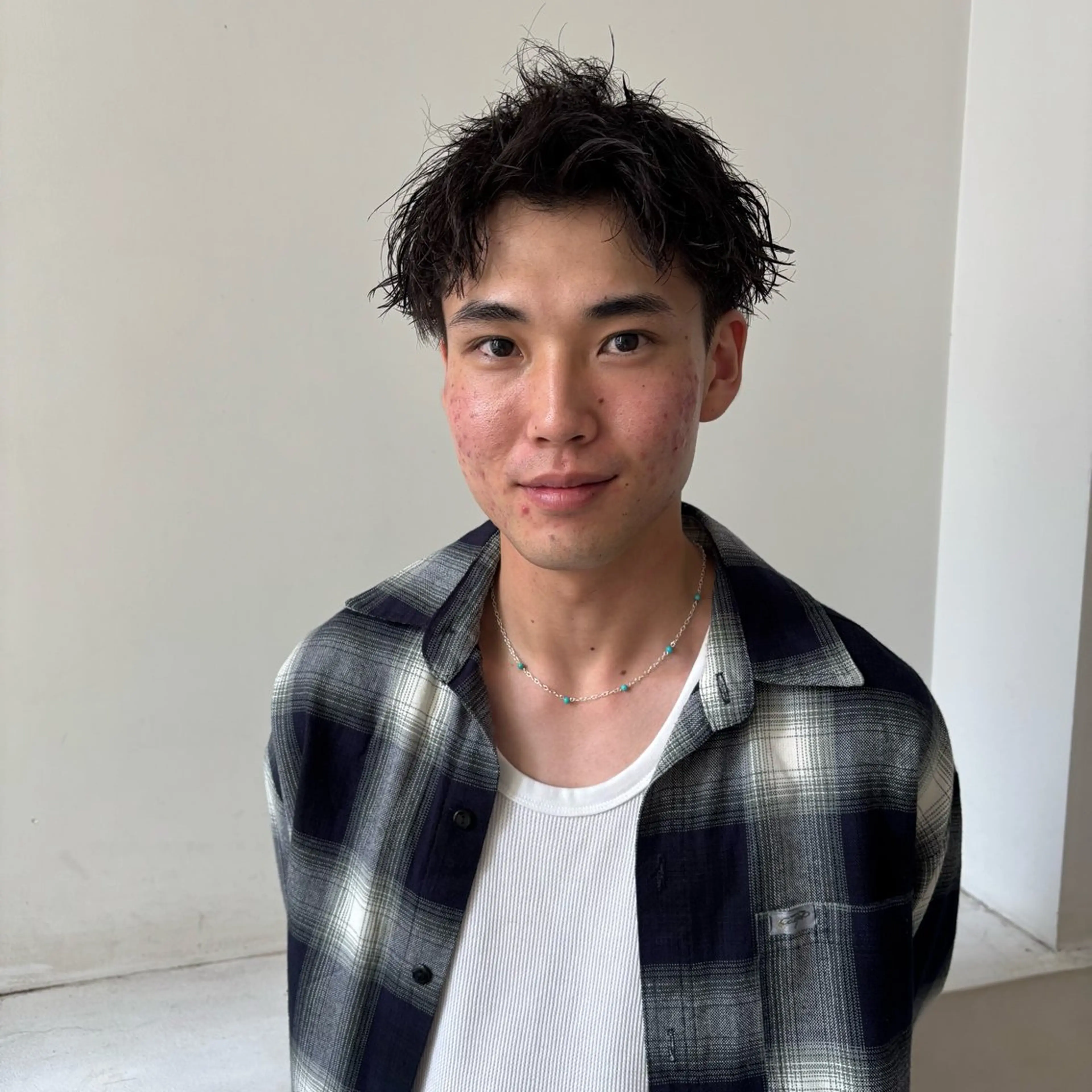 ショート メンズ men's/perm colorDaijuのヘアスタイル