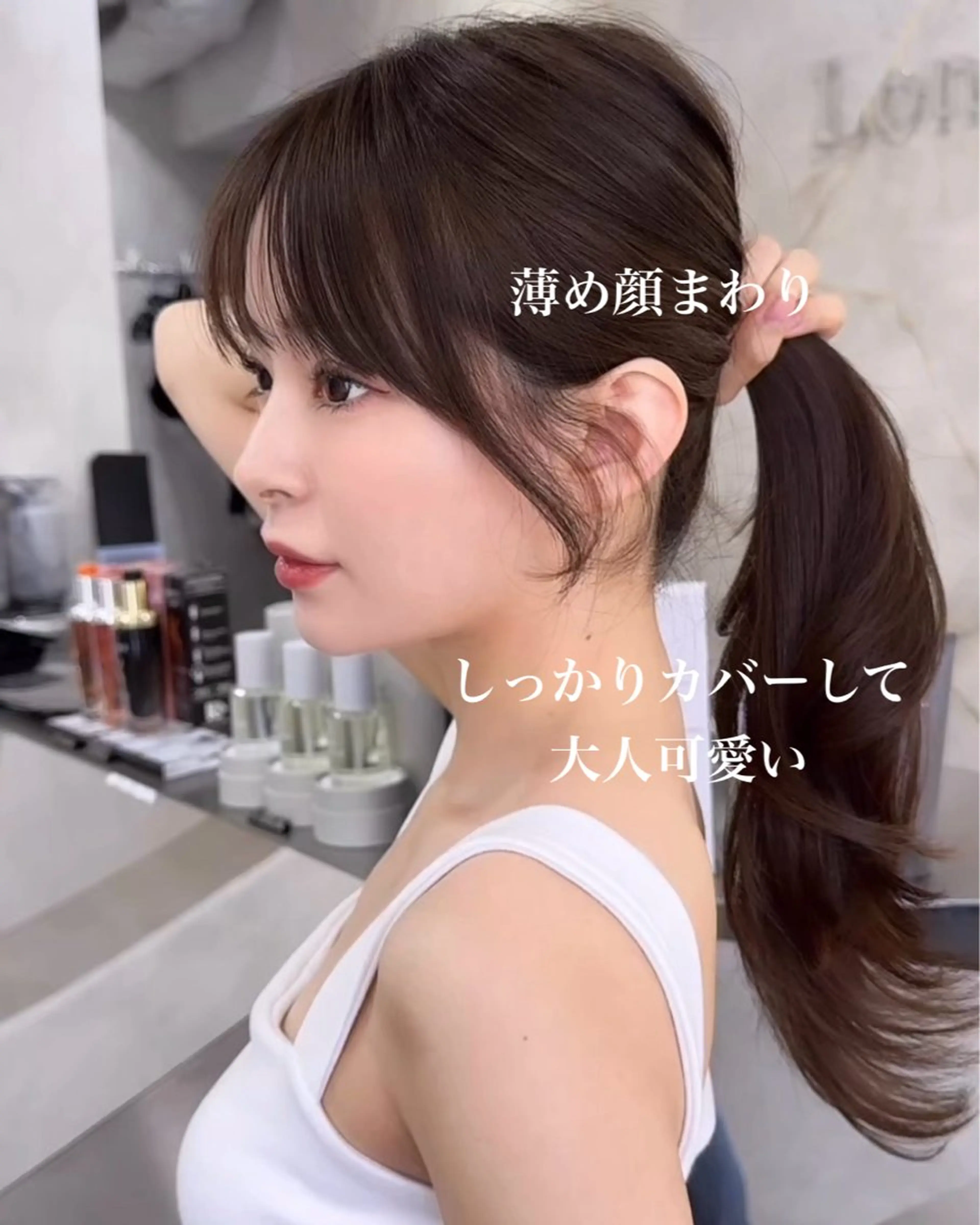 ミディアム レイヤーと顔まわり 大好き❣️関口拓馬のヘアスタイル