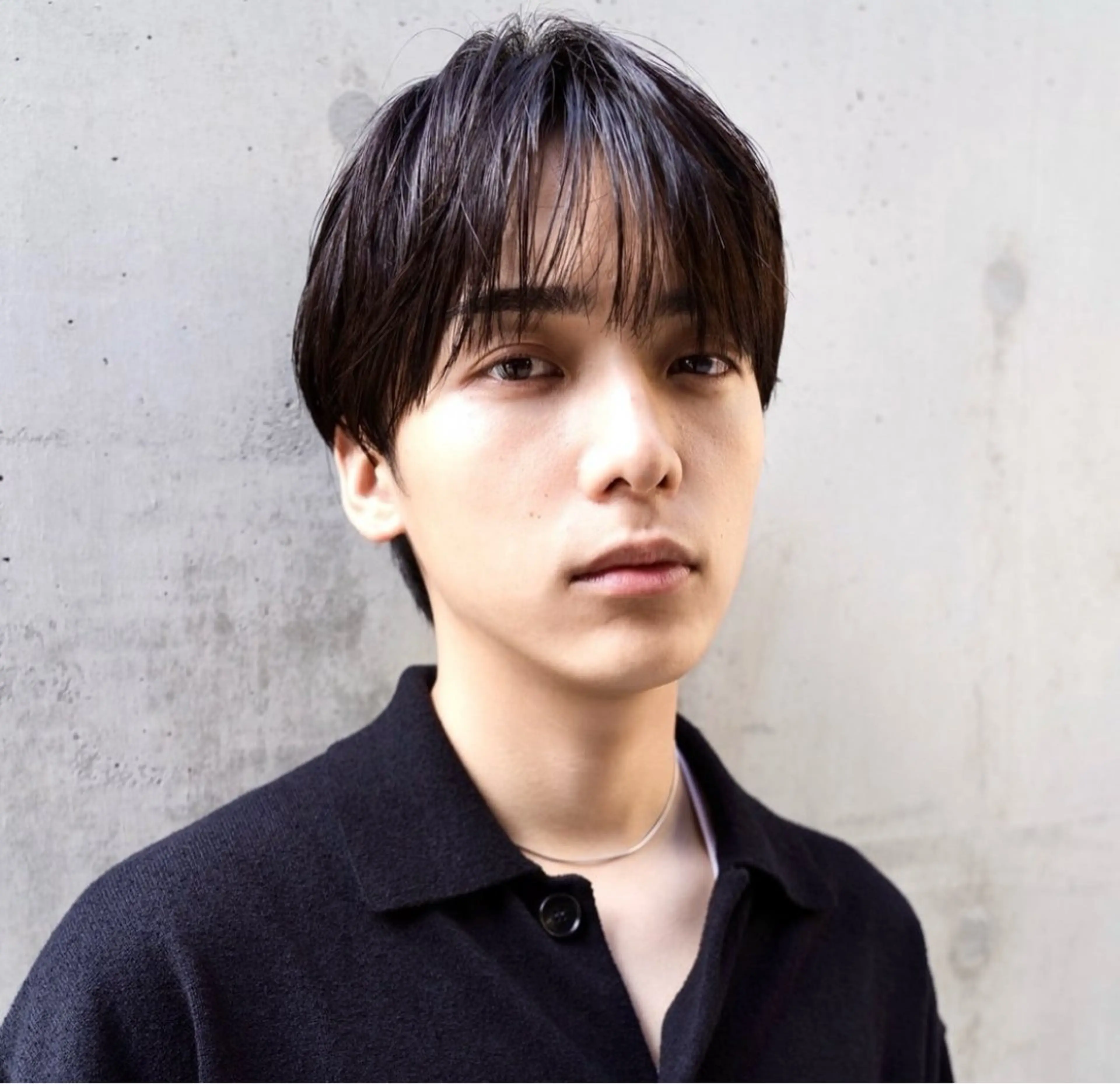 メンズ YUJIN 似合わせメンズカットのヘアスタイル