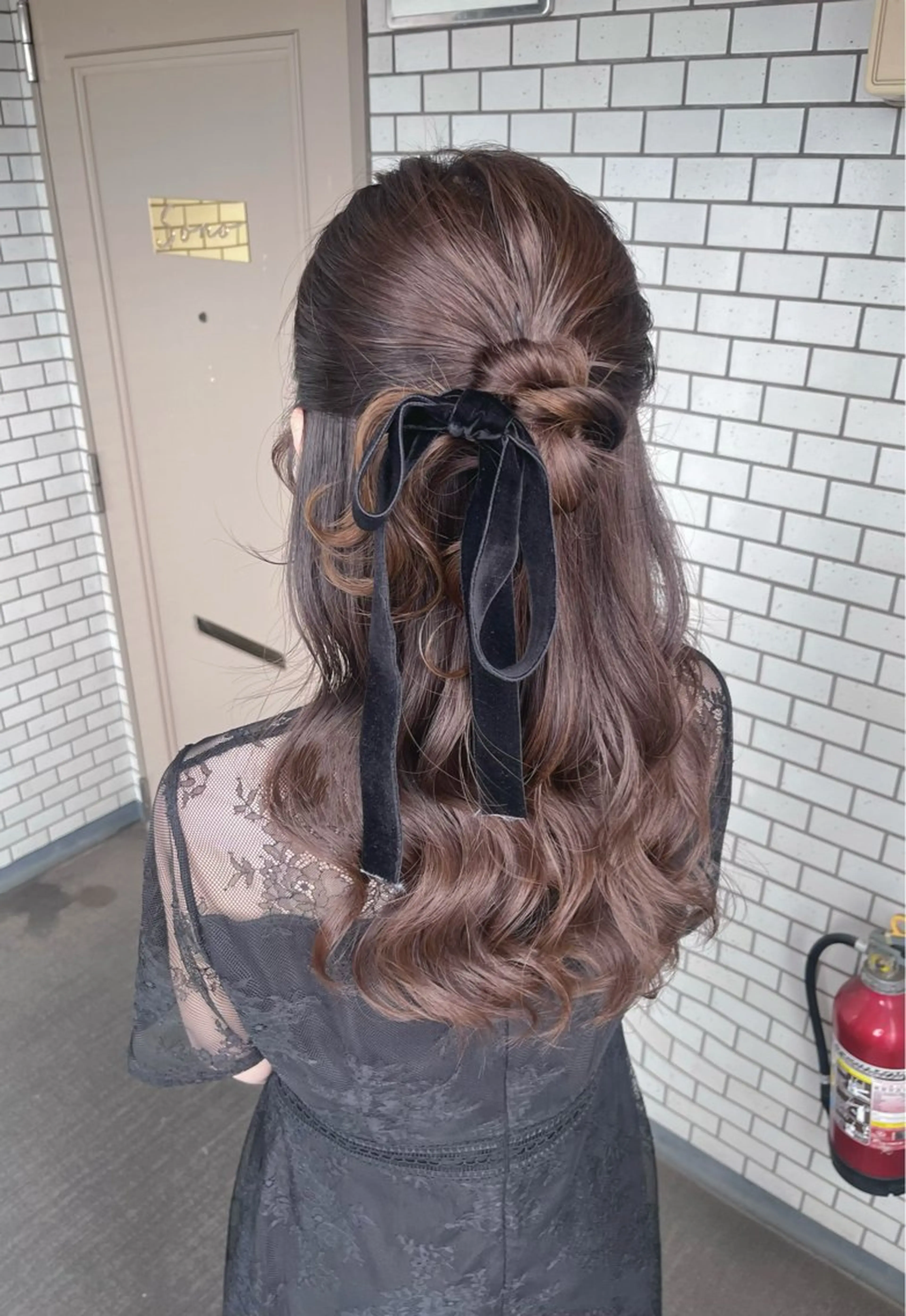 ロング ヘアアレンジ ヘアセット 参列♡デートゆるふわ ヘアメイク🎀みゆうのヘアスタイル