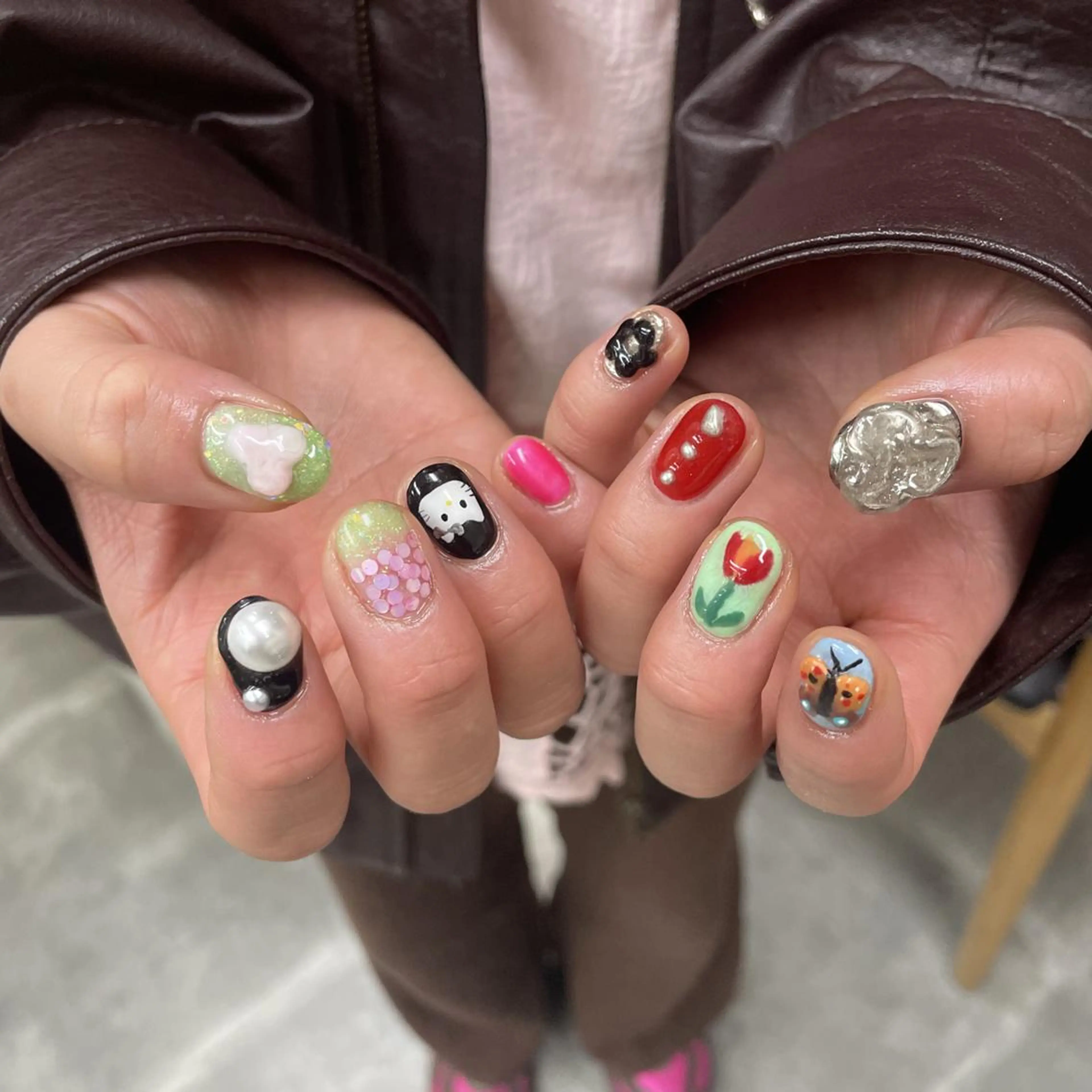 ネイル アートネイル ジェルネイル ニュアンスネイル スカルプネイル nailstudio eviz新宿店のネイルデザイン