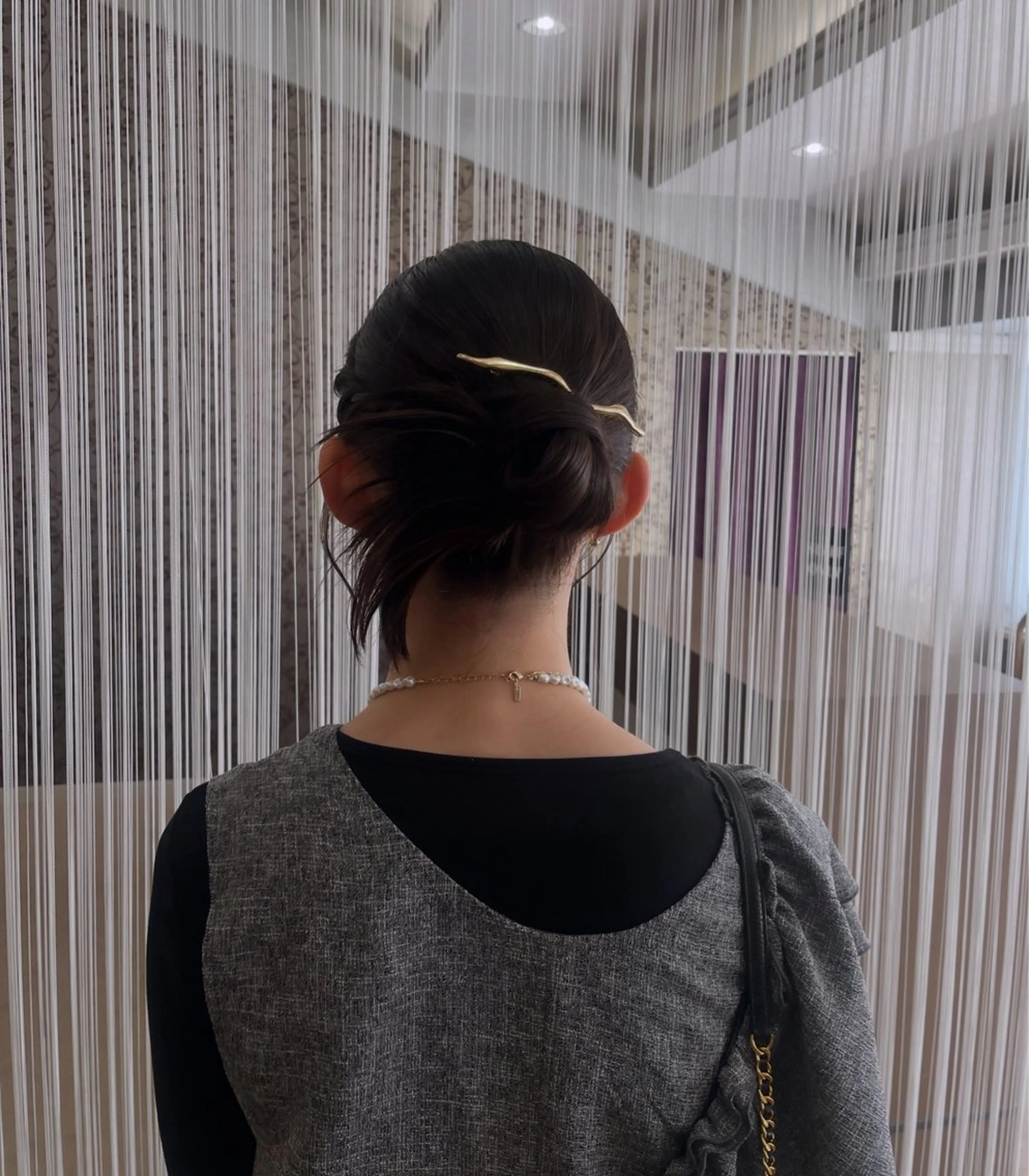 ヘアアレンジ 結婚式・ブライダル ヘアセット 井原 妃芽のヘアスタイル