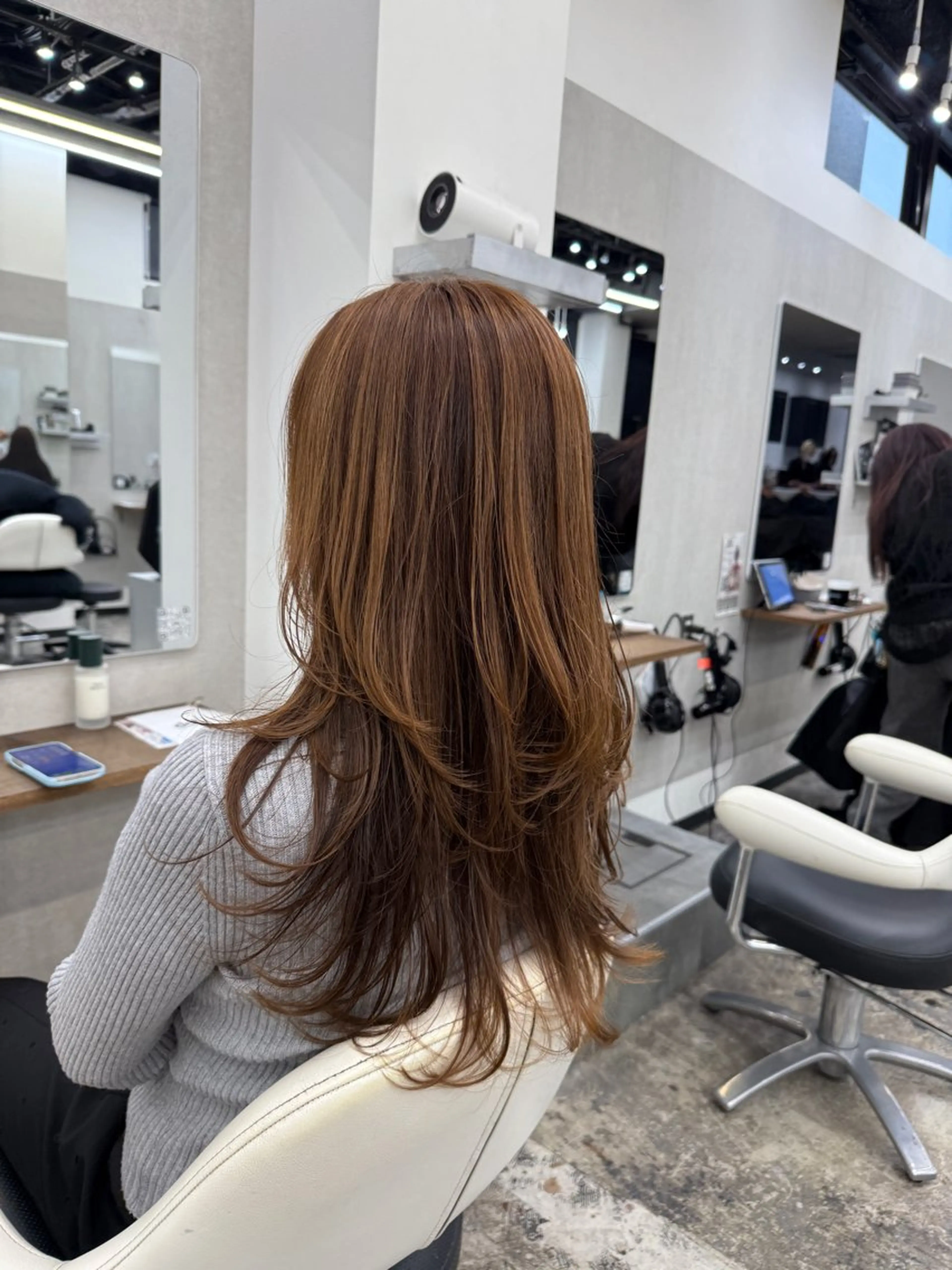 ロング カット カット¥1100 / 𝙍𝙪𝙣𝙖⟡.のヘアスタイル