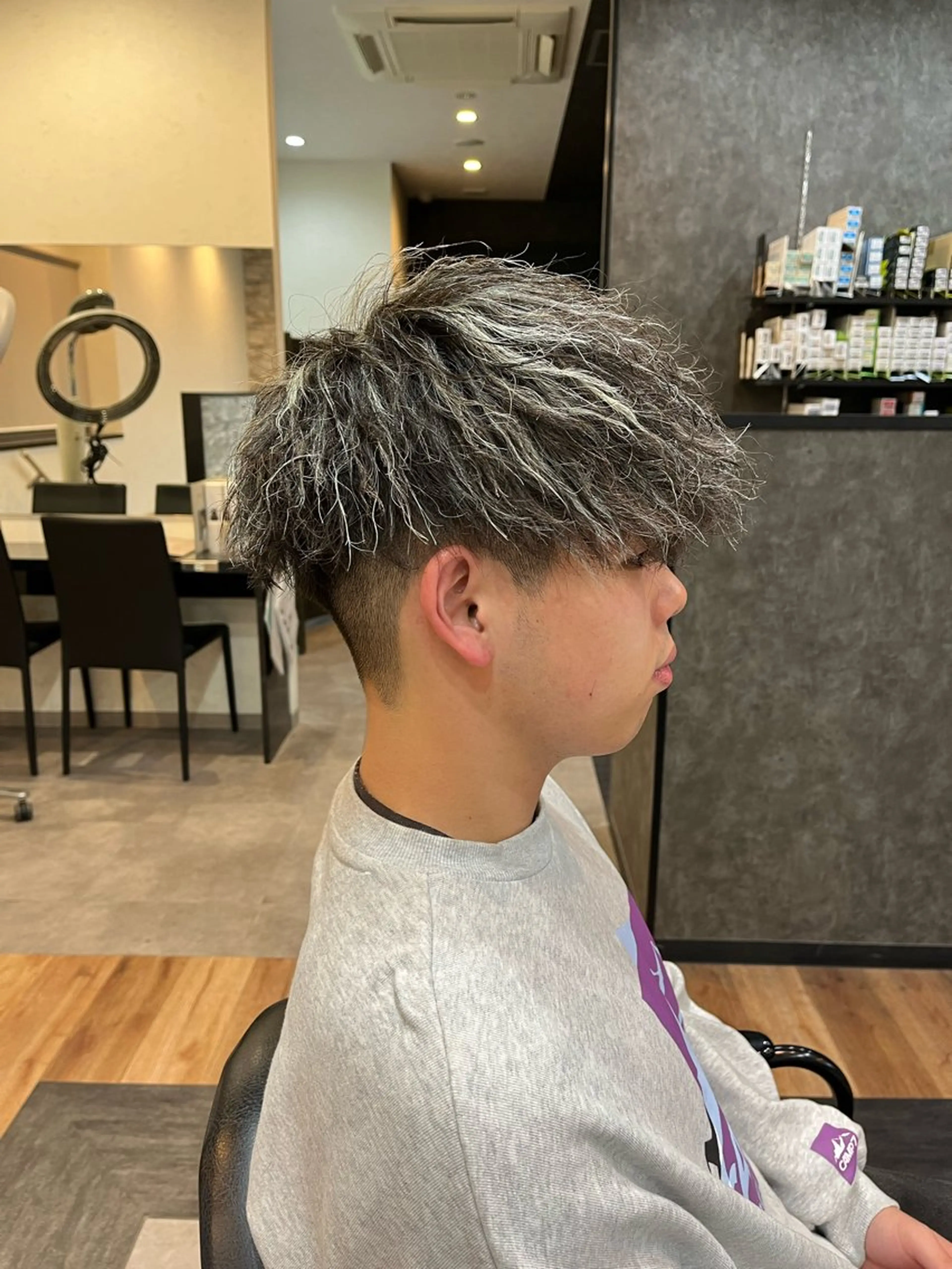 ショート カット パーマ 菅原流星🌟カット/ メンズ/メンズパーマのヘアスタイル