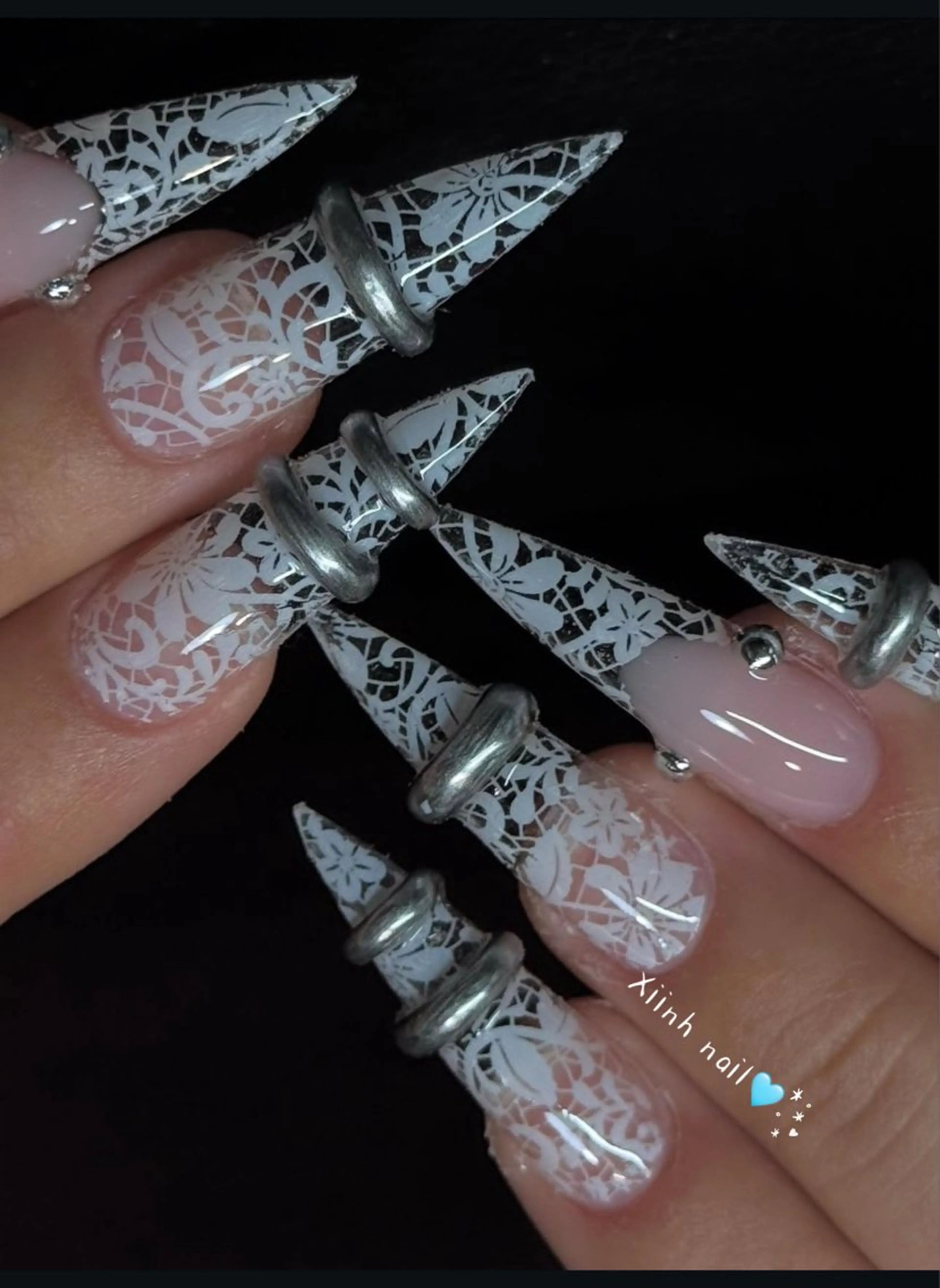 ネイル チークネイル 桜ネイル フットネイル ジェルネイル ハロウィン ハンドネイル XIINH NAIL SALONのネイルデザイン