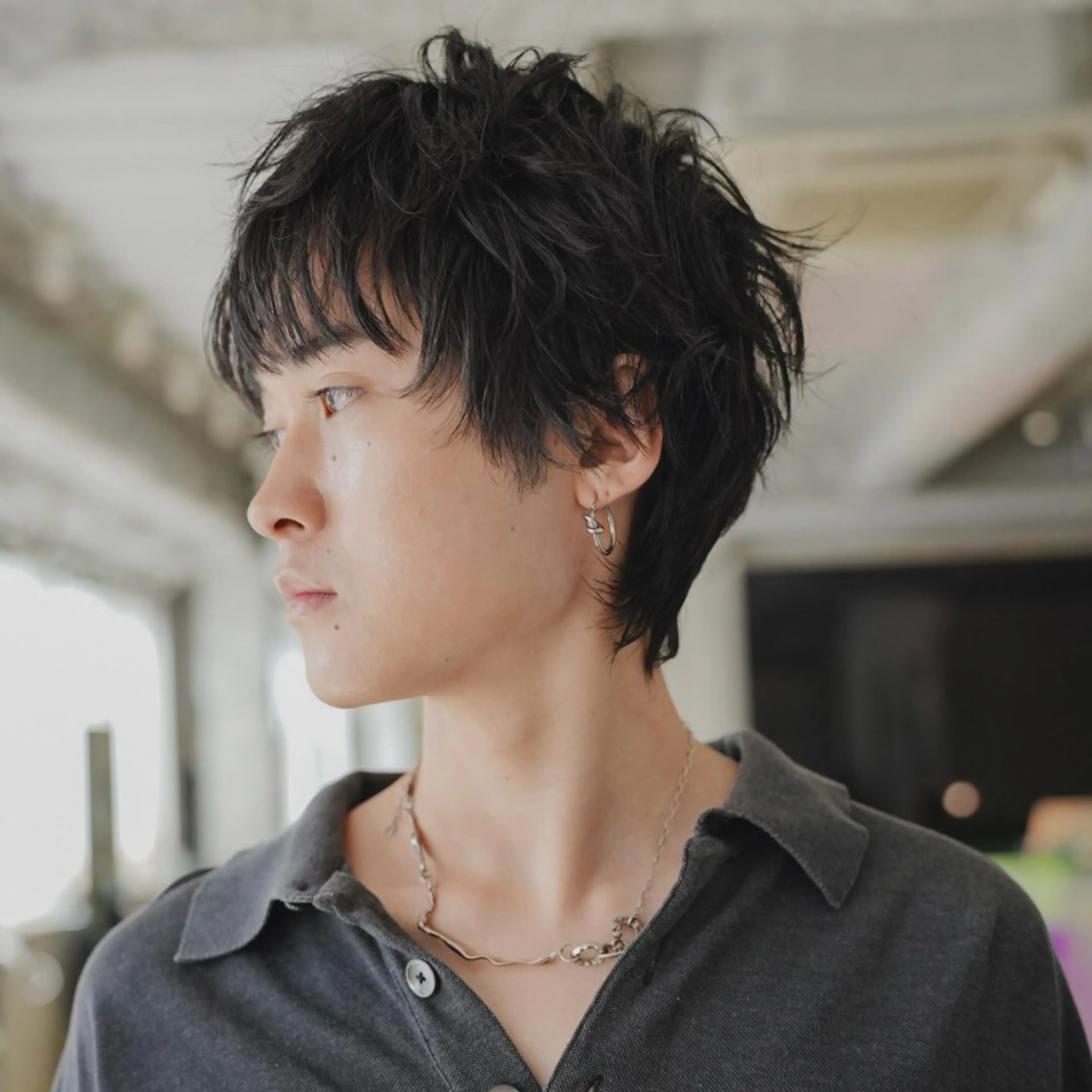 パーマ メンズ ANY/メンズ特化/ シバヤ　ユウキのヘアスタイル