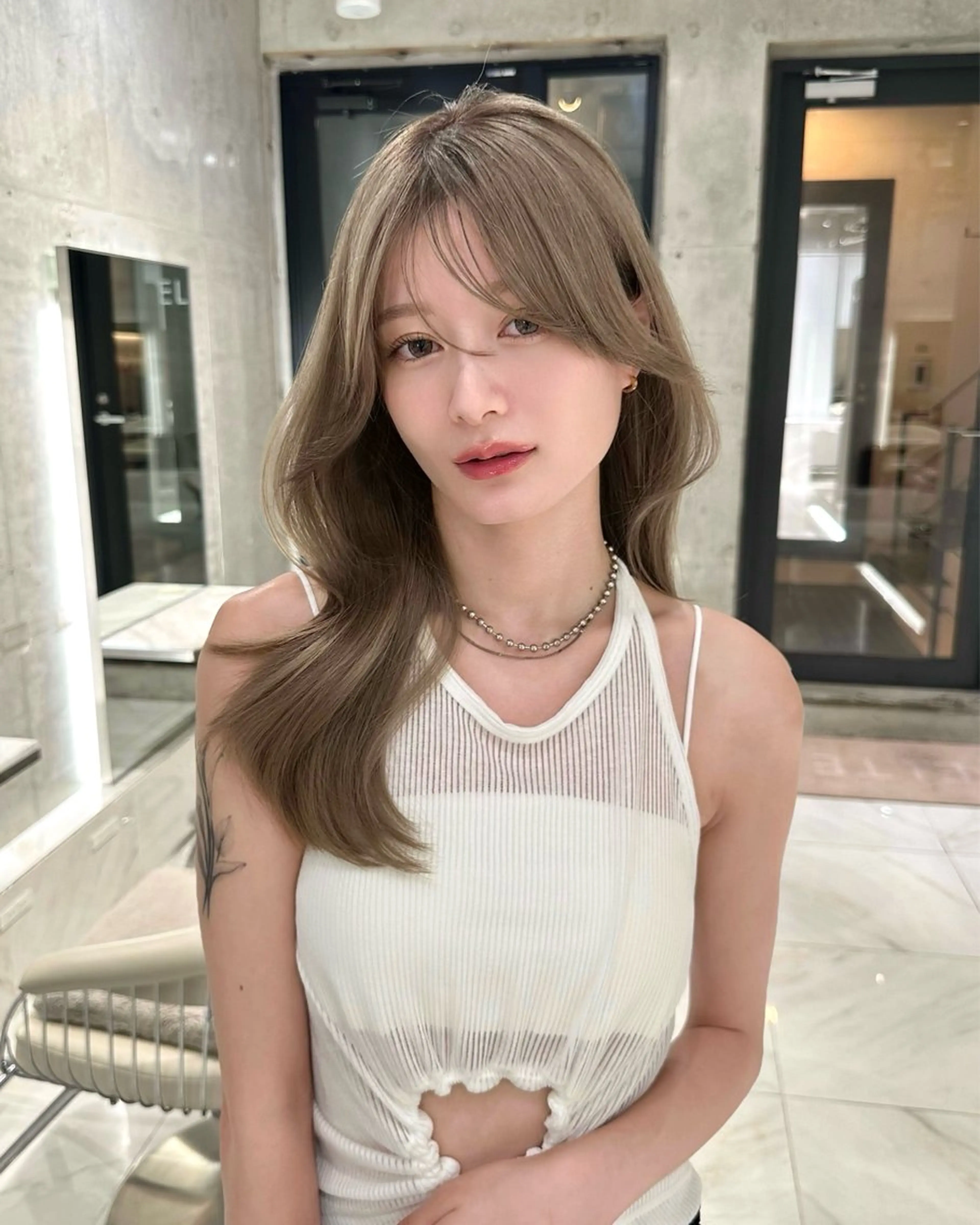 セミロング カラー ✨上品レディーなヘア スタイルへ✨髙木諒也のヘアスタイル