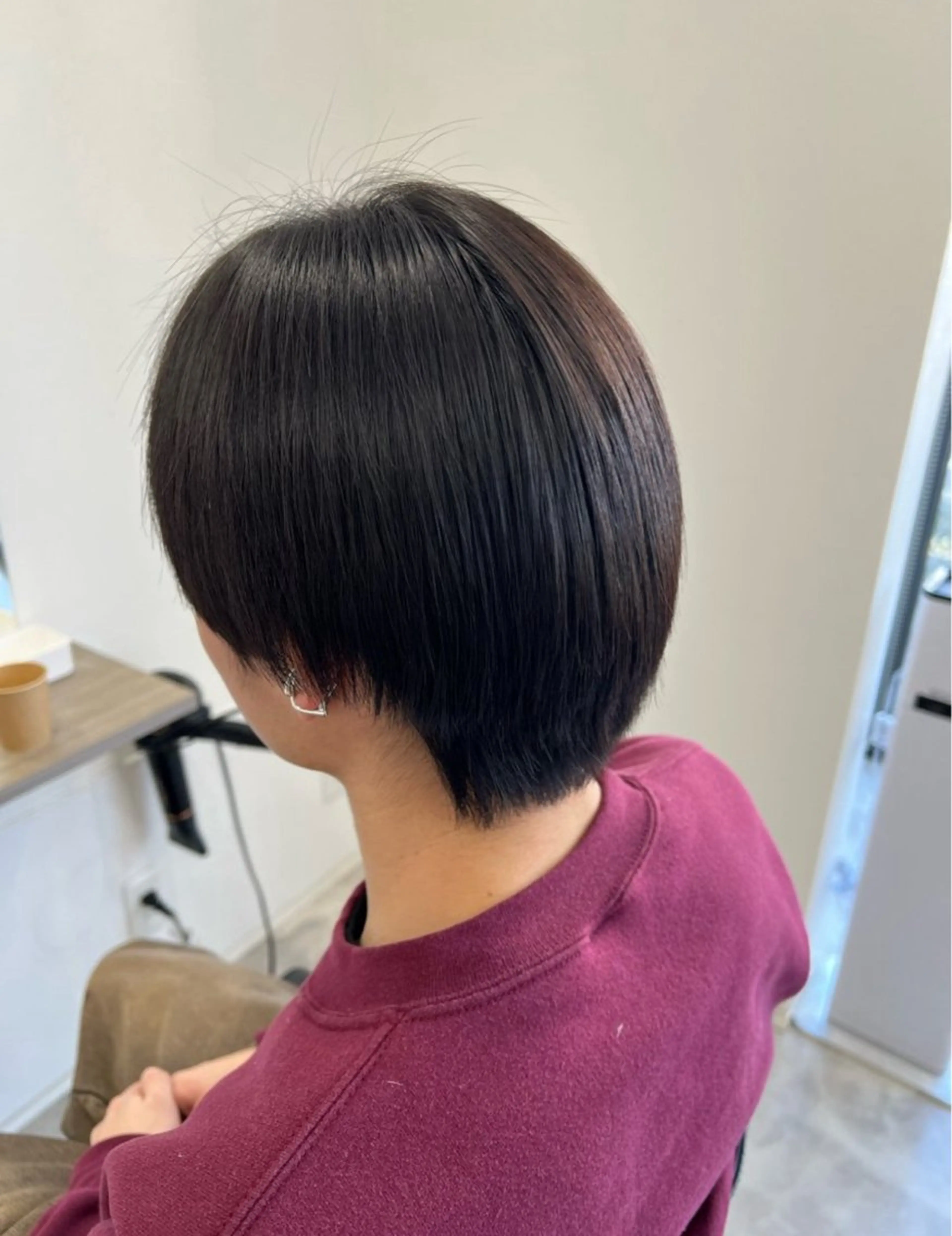 ショート カット 透明感/レイヤー💎 髪質改善/希美のヘアスタイル