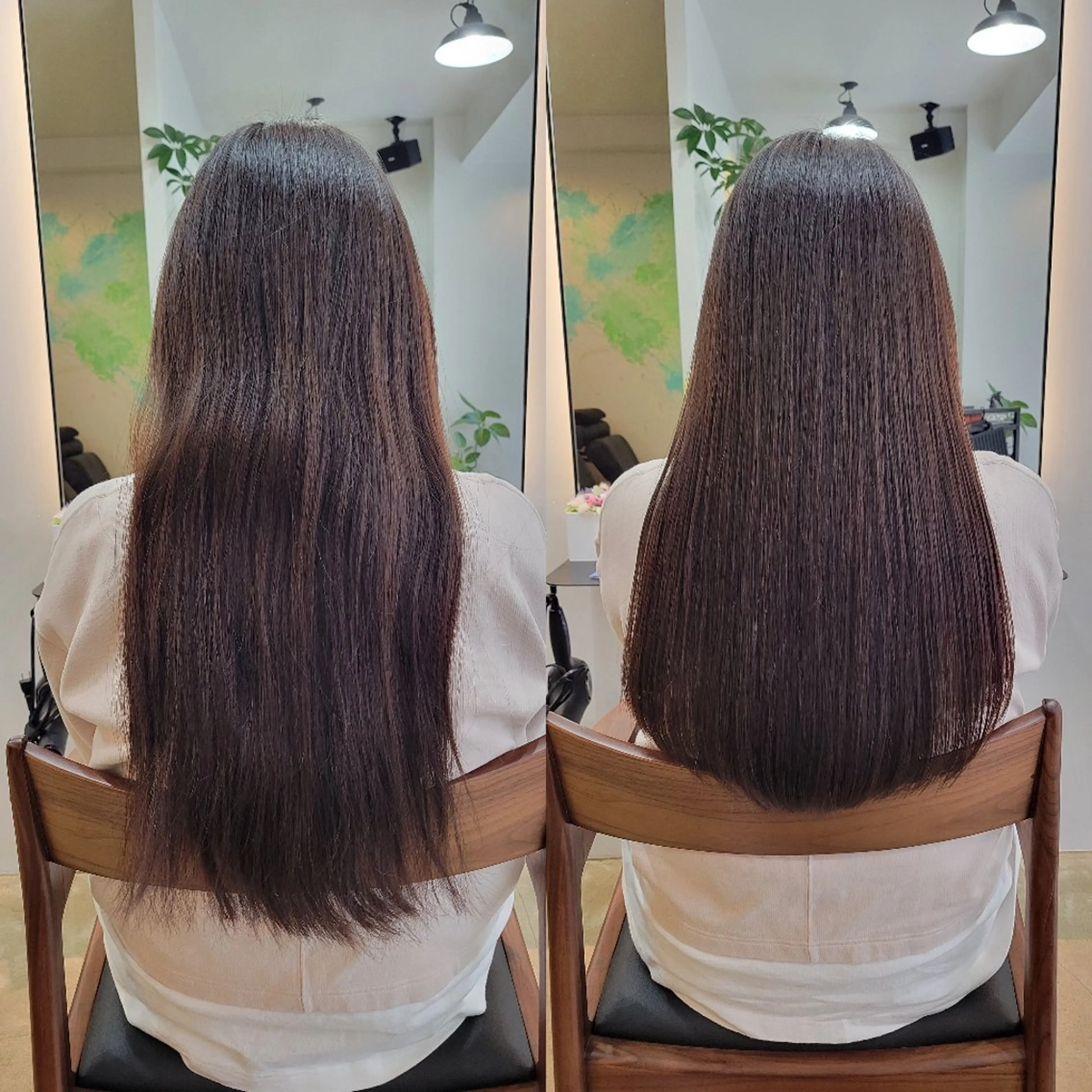 セミロング 入学式 カット stoke TOKYO所属・野村 果音(カノン)のヘアスタイル