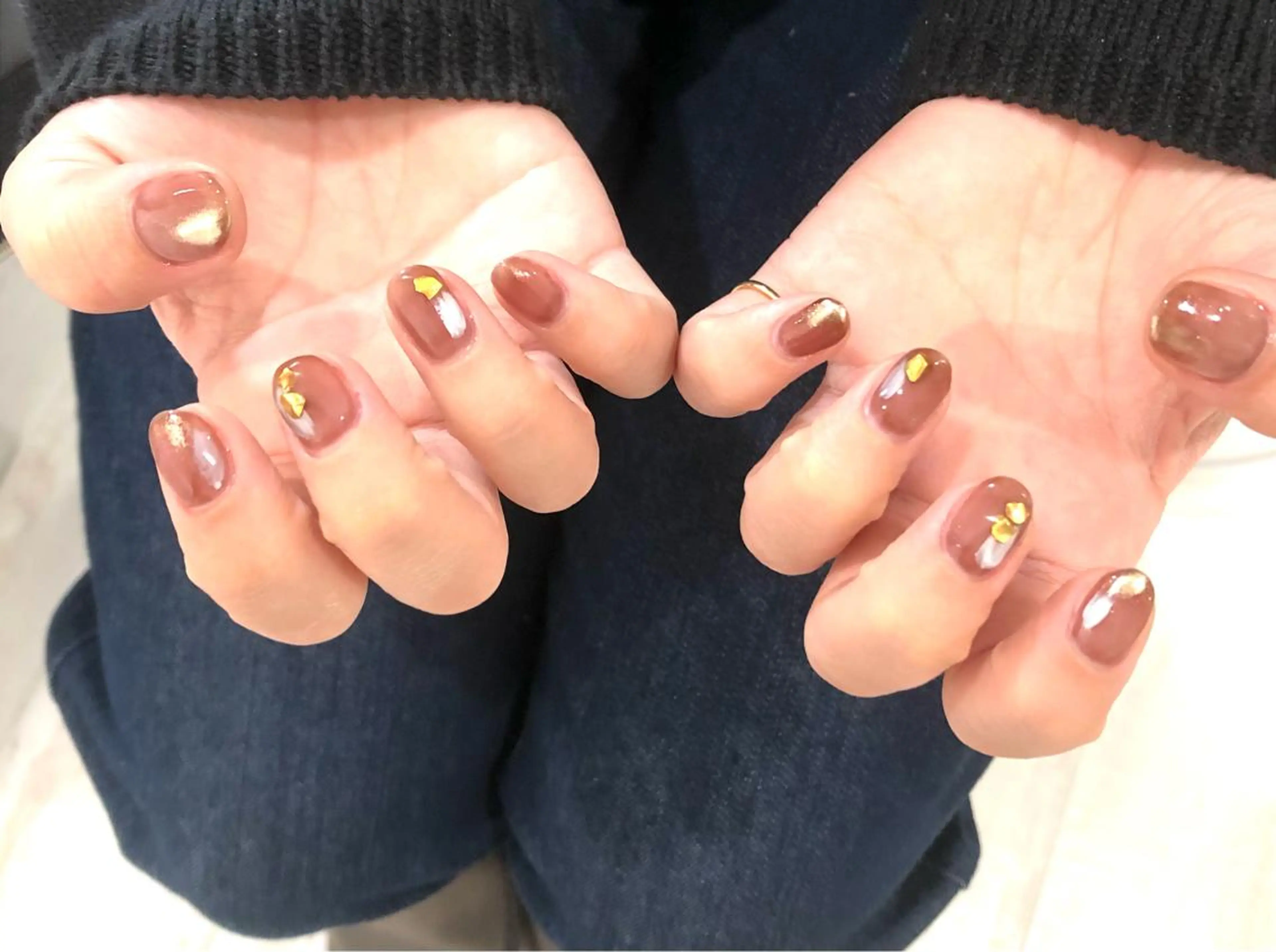 ネイル ニュアンスネイル Ｈ3（エイチスリー）所属・H3 hitoのネイルデザイン