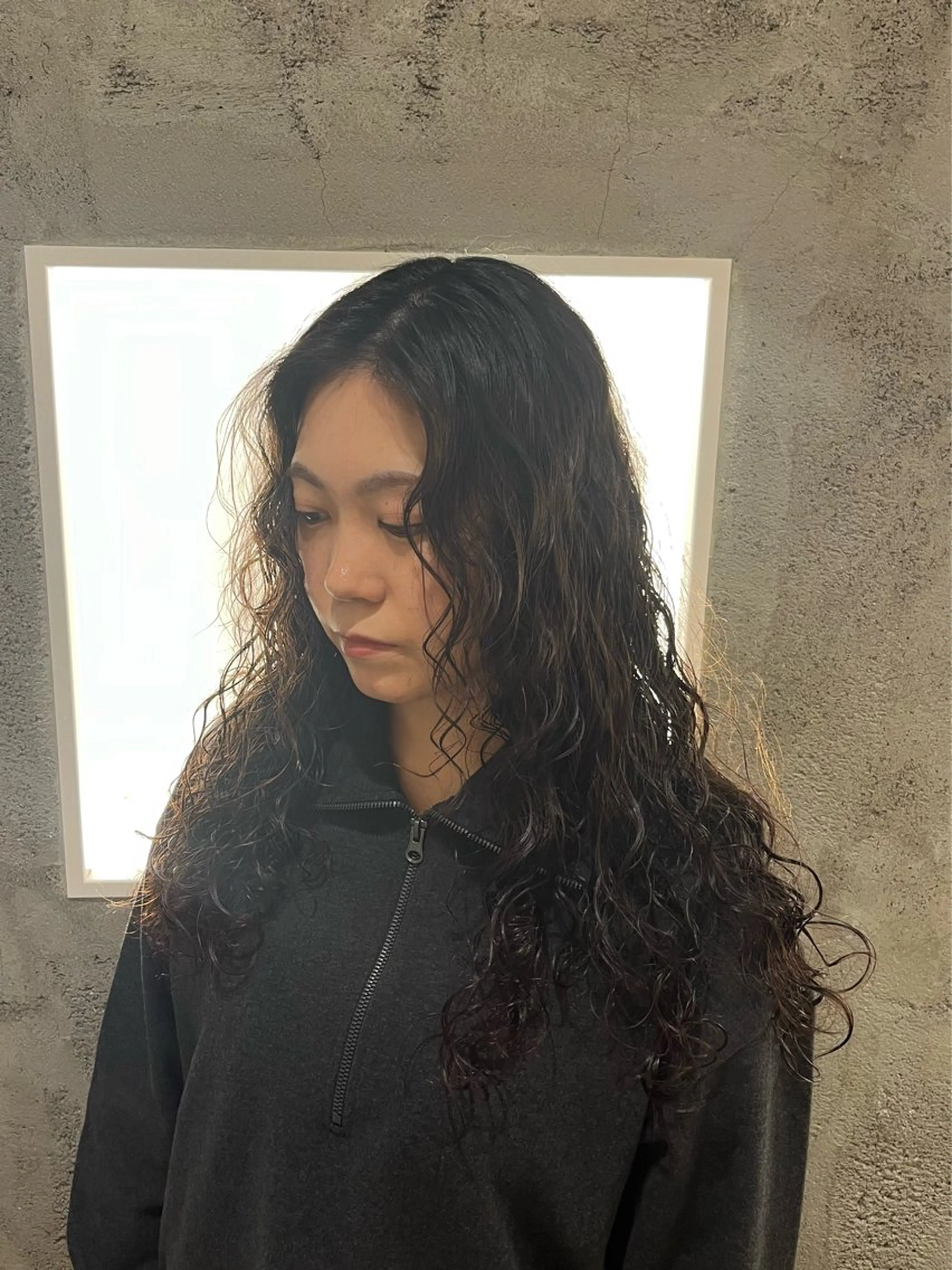 パーマ ᴛᴏᴍᴏᴋᴀ / ᴄʜᴇʀɪのヘアスタイル