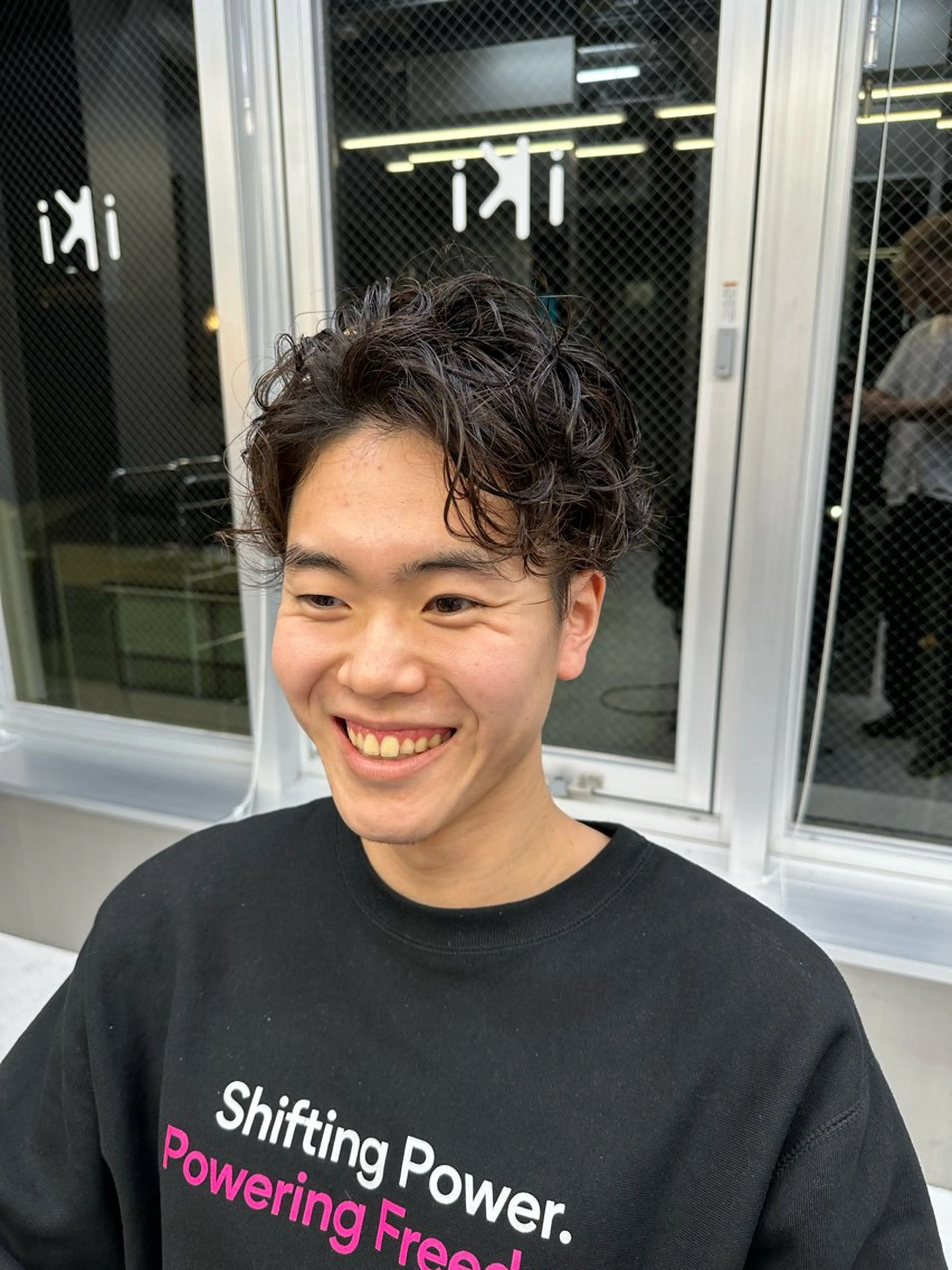 ショート パーマ メンズ カット パーマ 💈メンズ/パーマ 💈中目黒/谷のヘアスタイル