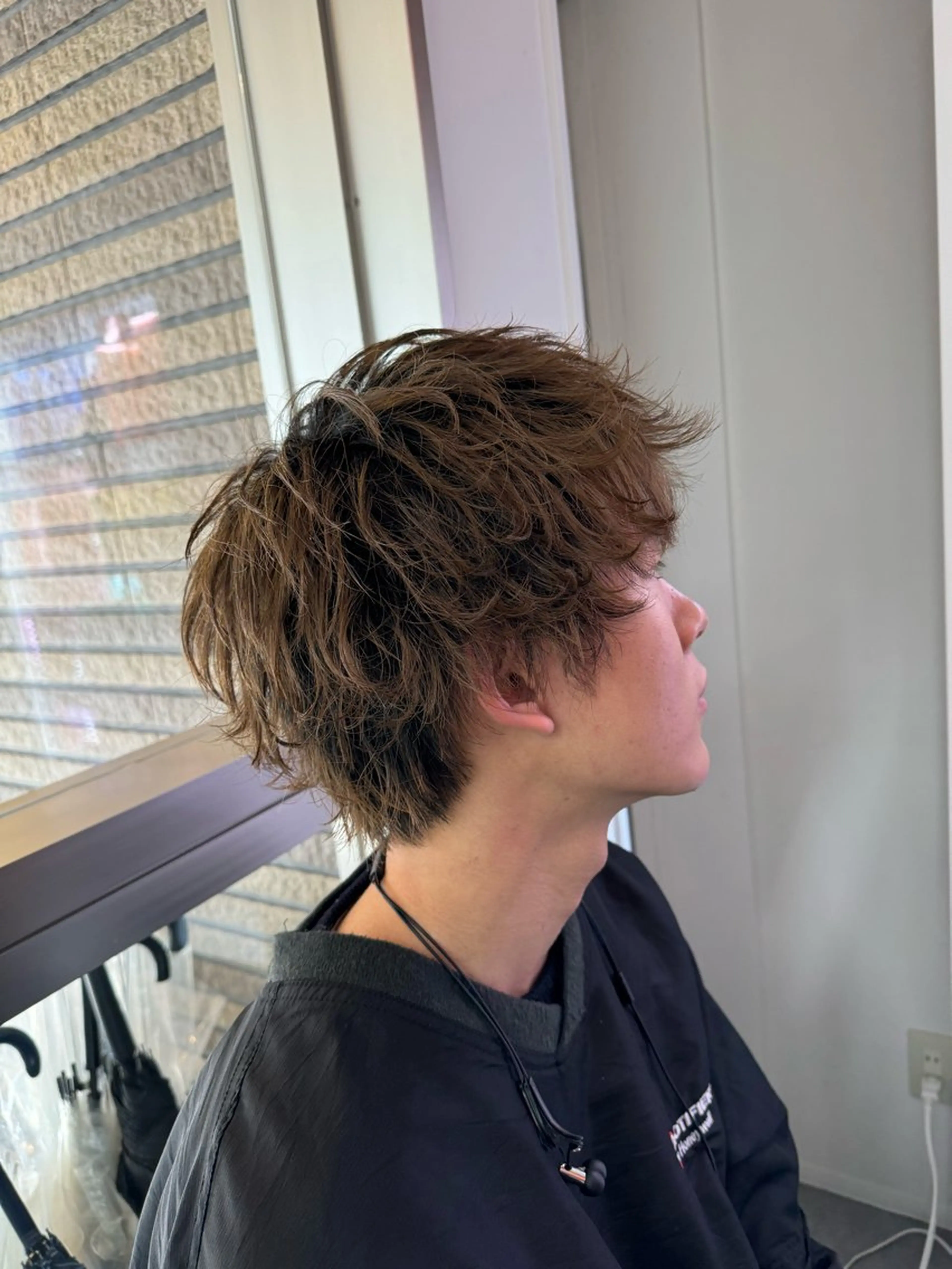 ショート カラー パーマ メンズ メンズパーマ シャドーパーマ パーマ 🔥漢髪特化メンズ マネージャーYUKIのヘアスタイル