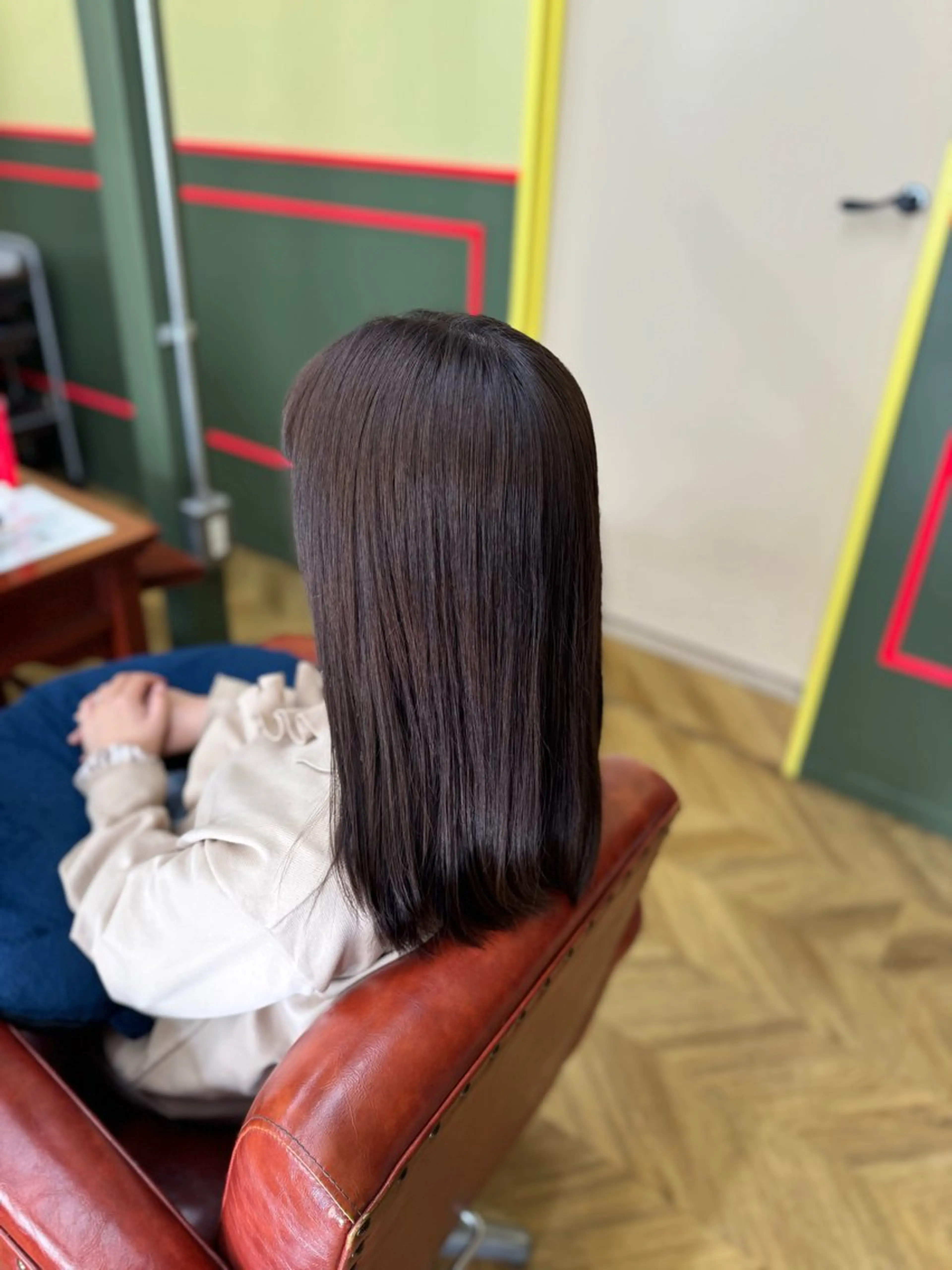 ロング カラー ヘアカラー トリートメント ヘッドスパ 米倉 麻衣のヘアスタイル