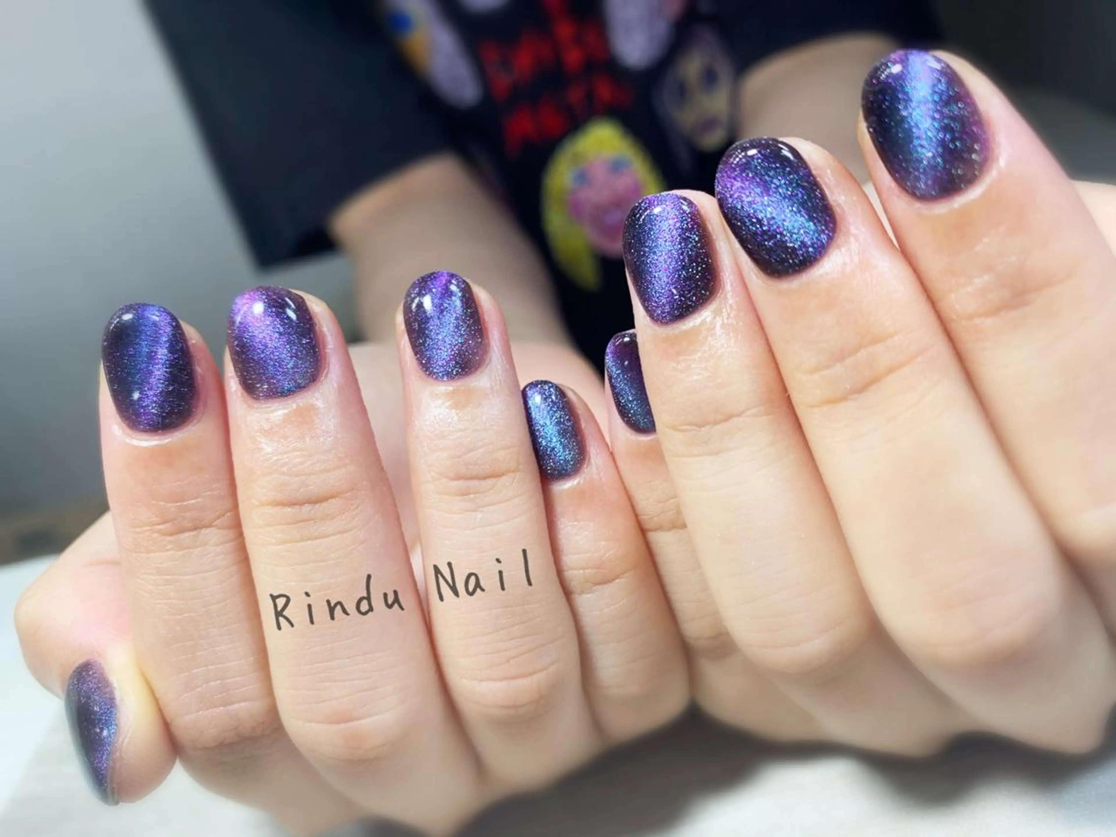 ネイル マグネットネイル Rindu Nail 名駅miniのネイルデザイン