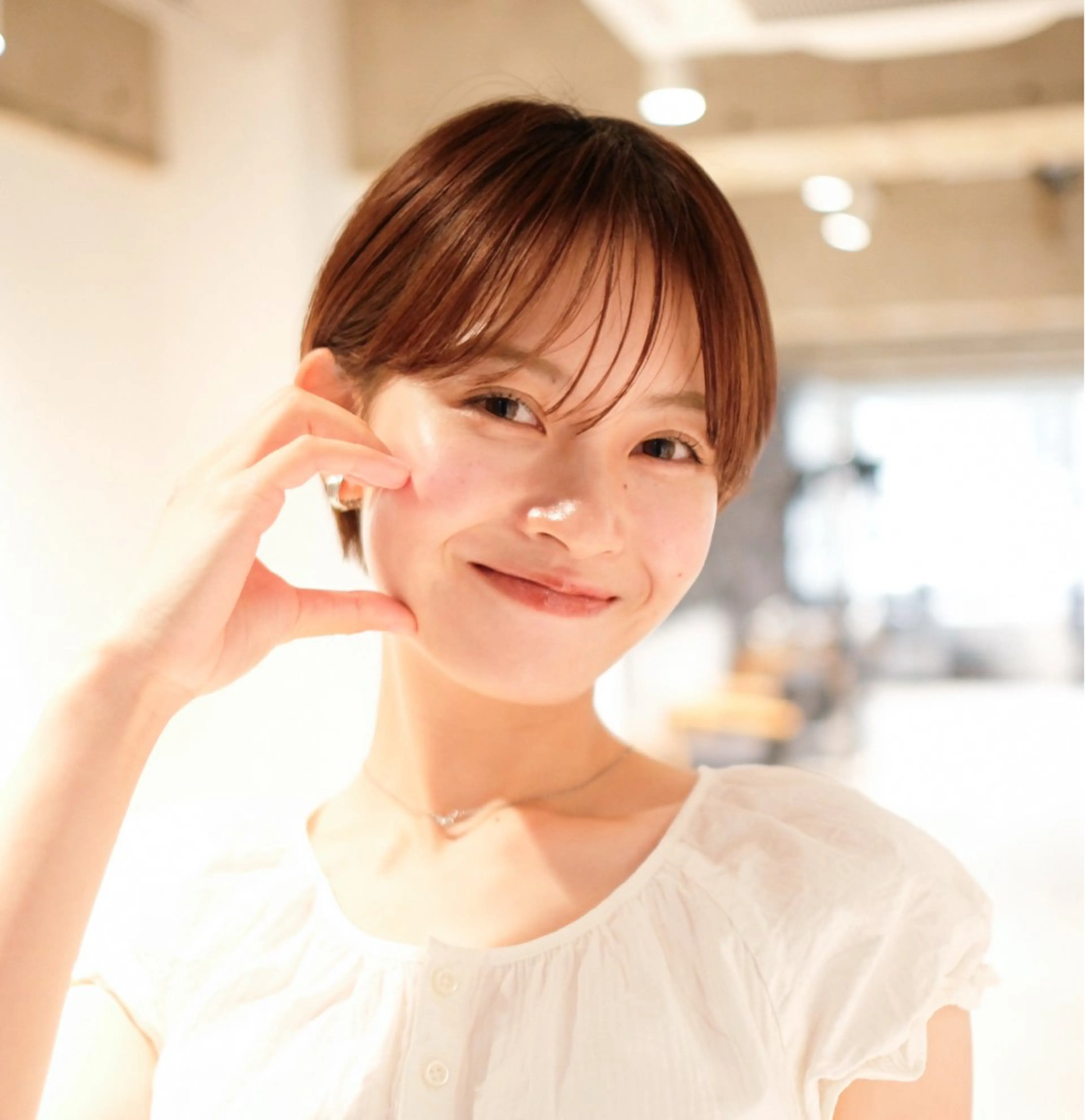 ショート ショートヘア トリートメント 田村 天のヘアスタイル