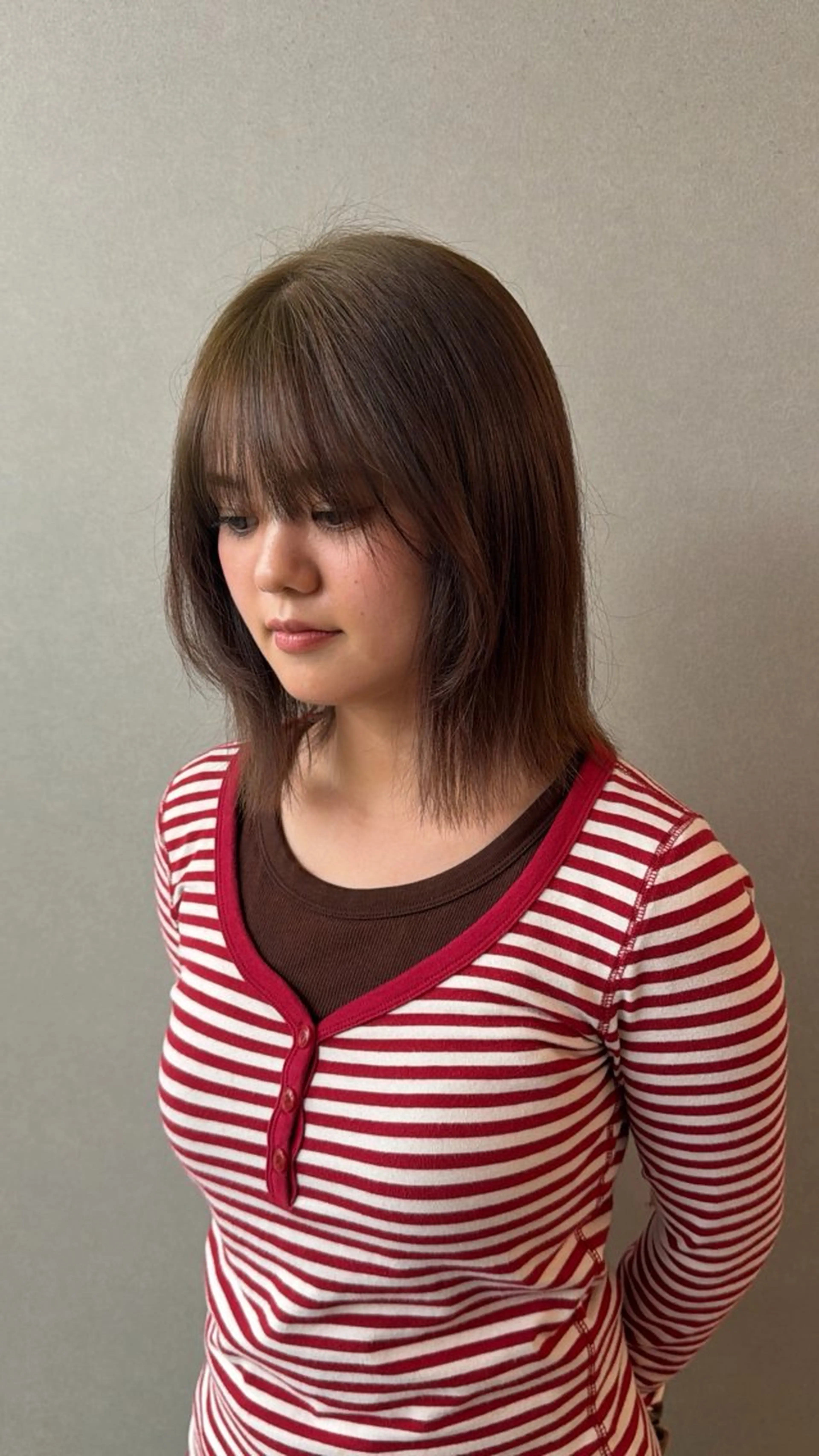 ミディアム ヘアカラー sand chiharuのヘアスタイル