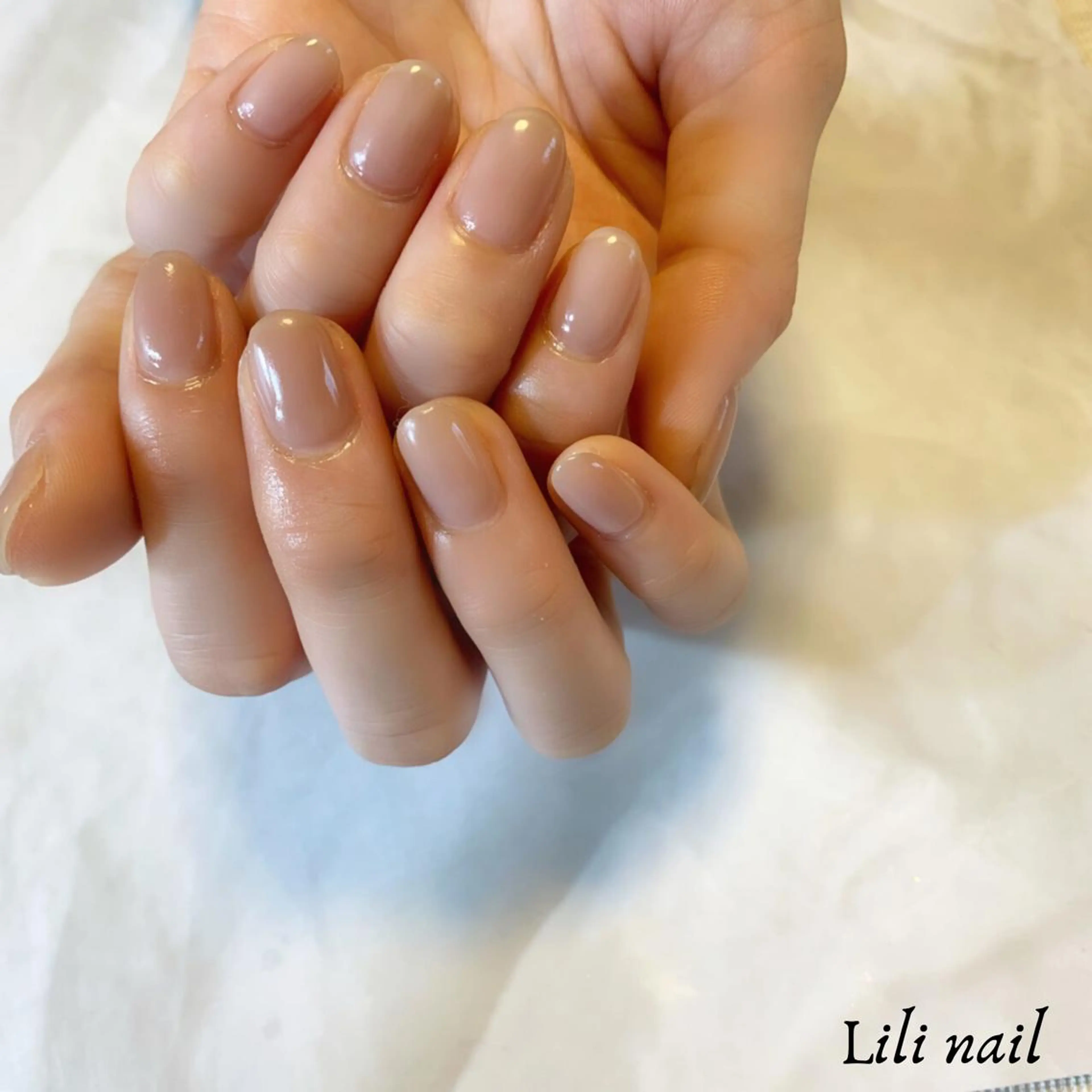 ショート ネイル ハンドネイル Lilibeauty salonのネイルデザイン