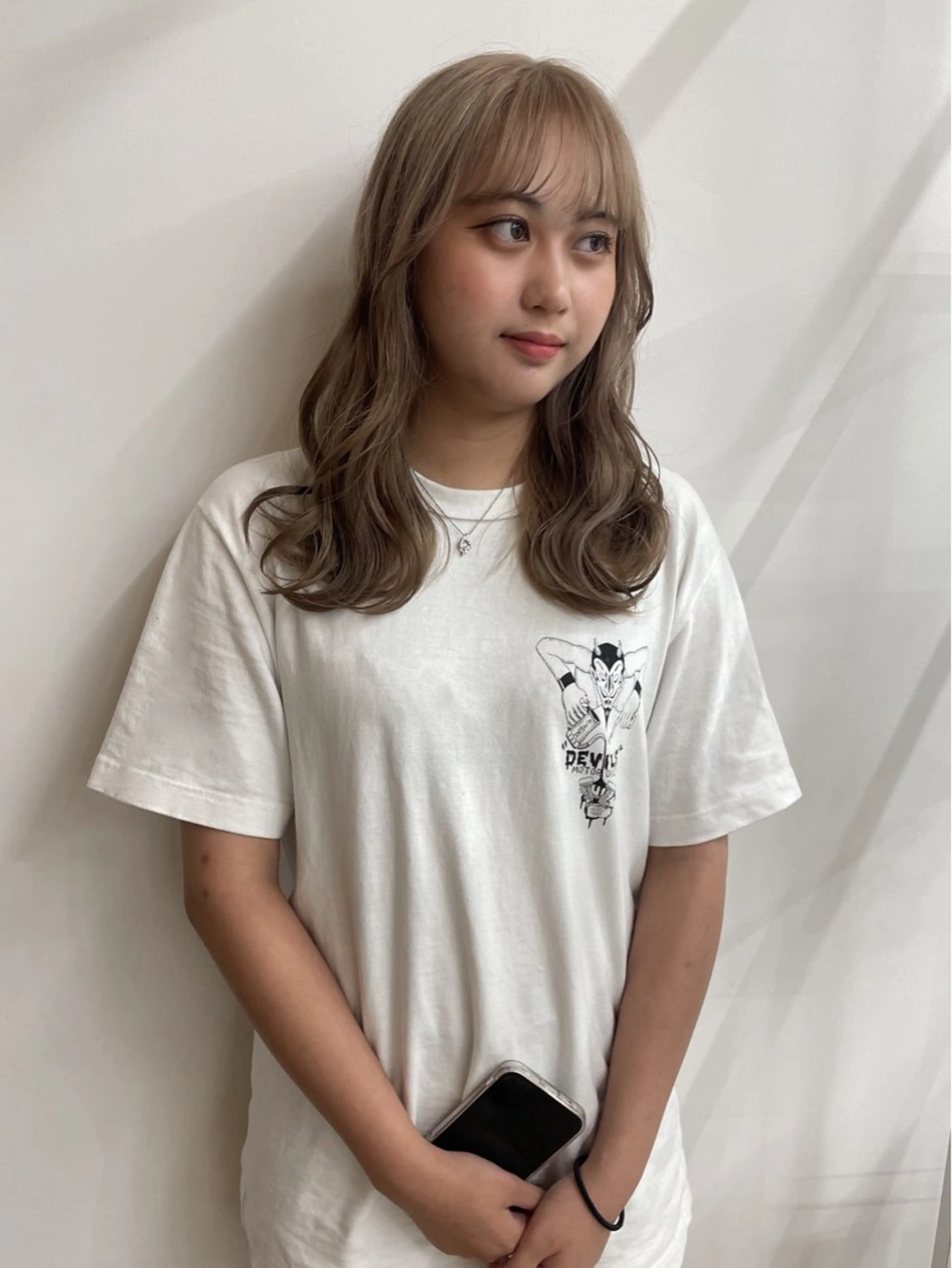 セミロング ボブカットモデル/パ ーマ/harunaのヘアスタイル