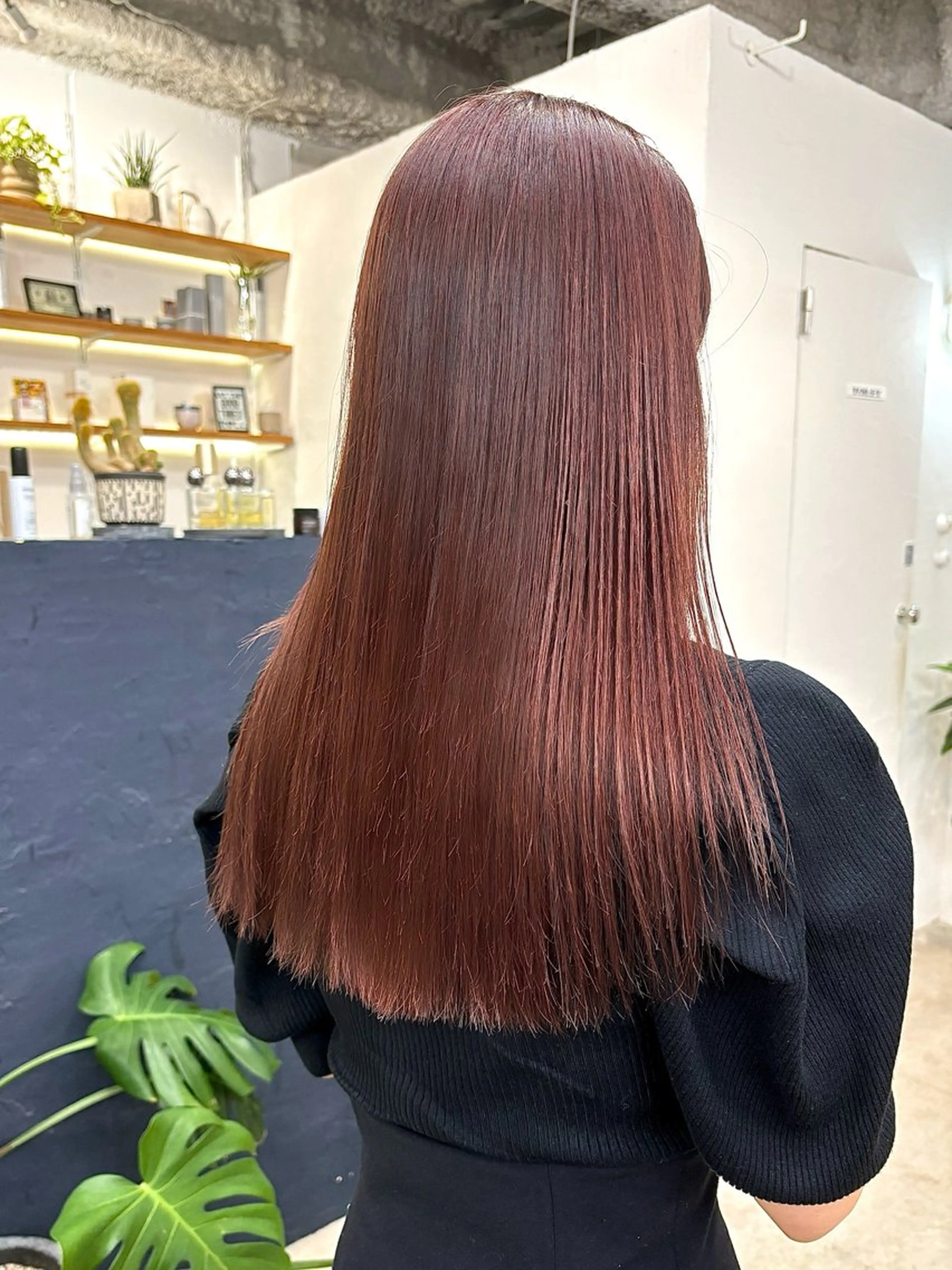 ロング カラー ベージュカラー ブリーチ ブラウンカラー カシス 透明感カラー 暖色カラー/天神/ ヘイマサクラのヘアスタイル